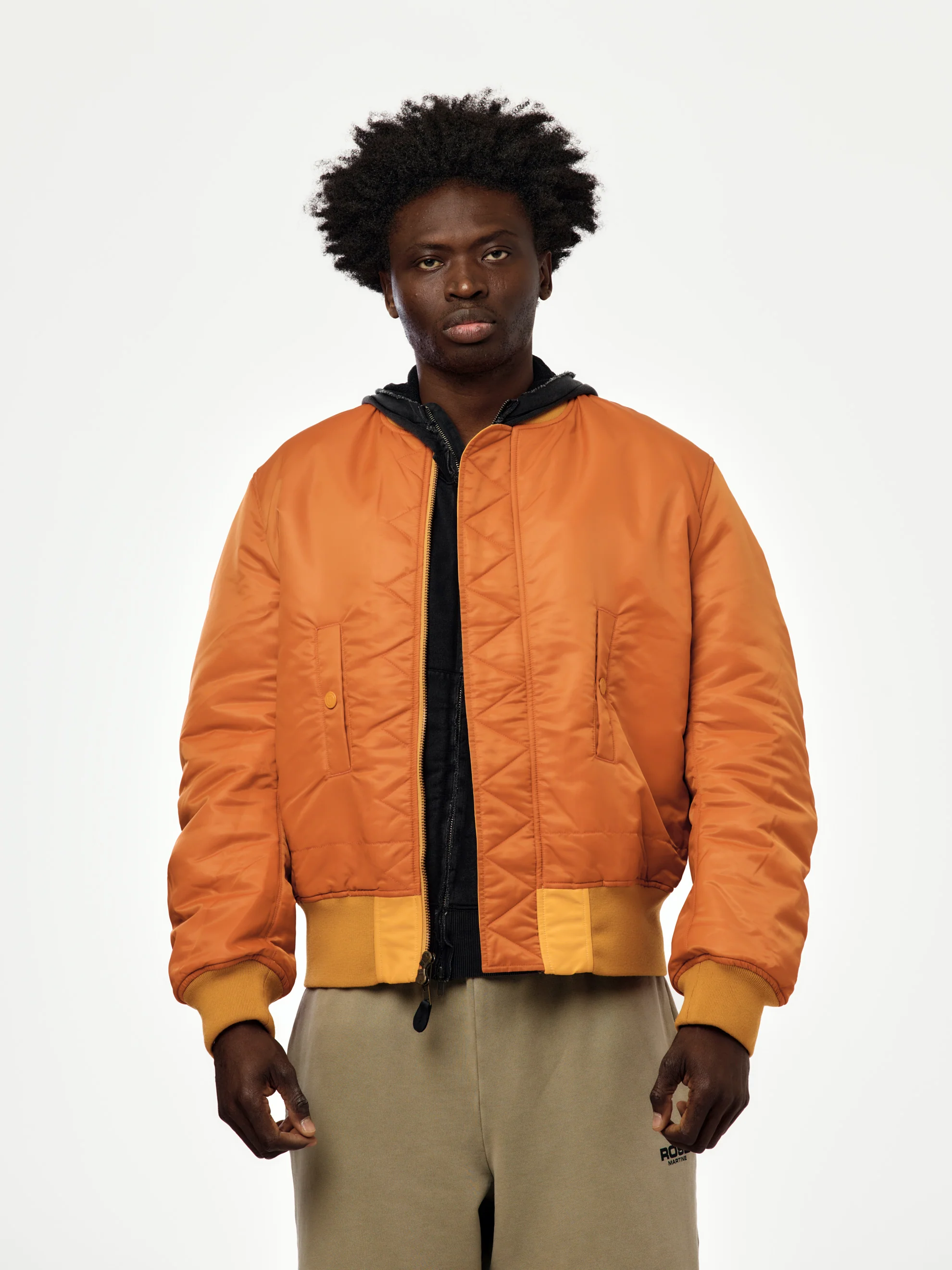 CLASSIC BOMBER (ORANGE) - Image 8