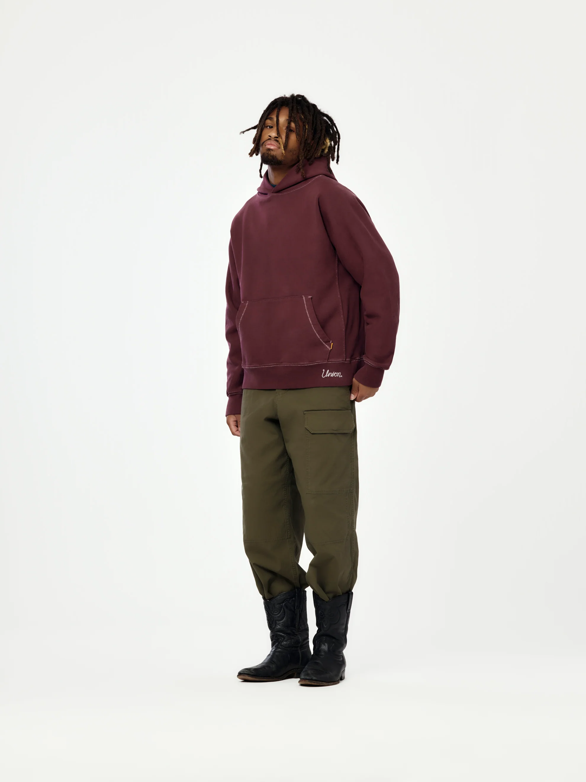 Clay Hoodie (Vintage Purple) - Image 4