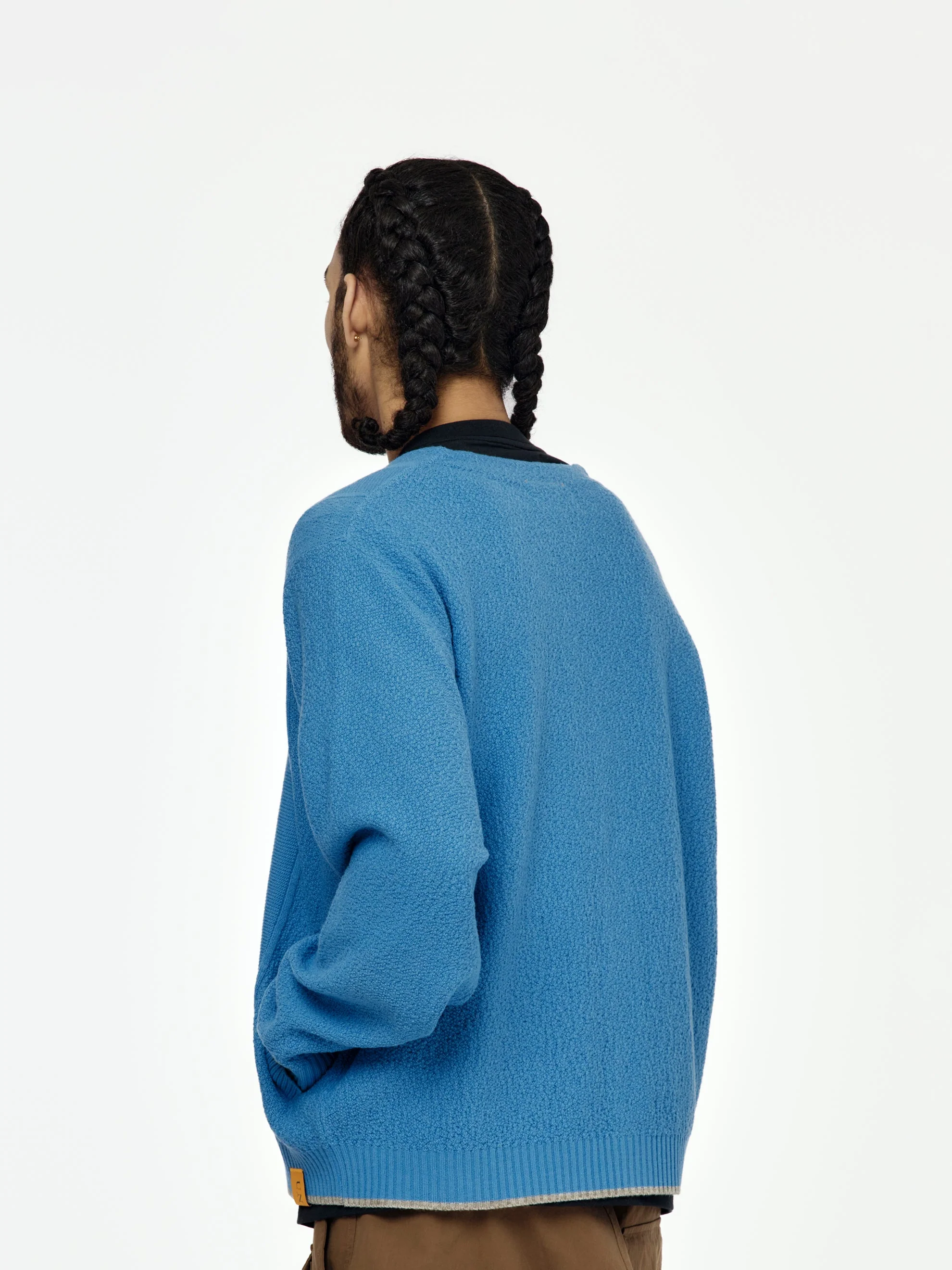 Cole Sweater (Light Blue) - Image 3