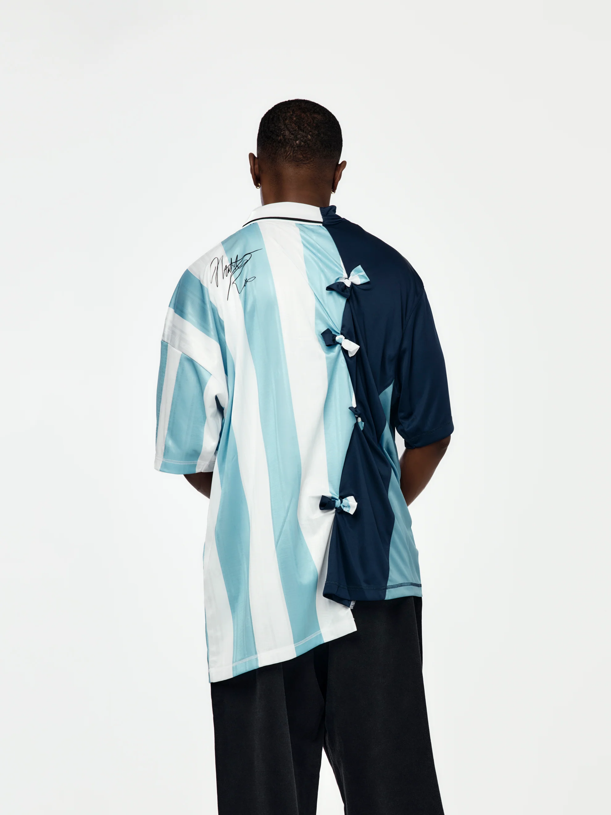 Collage Football Top (Blue) - Image 3