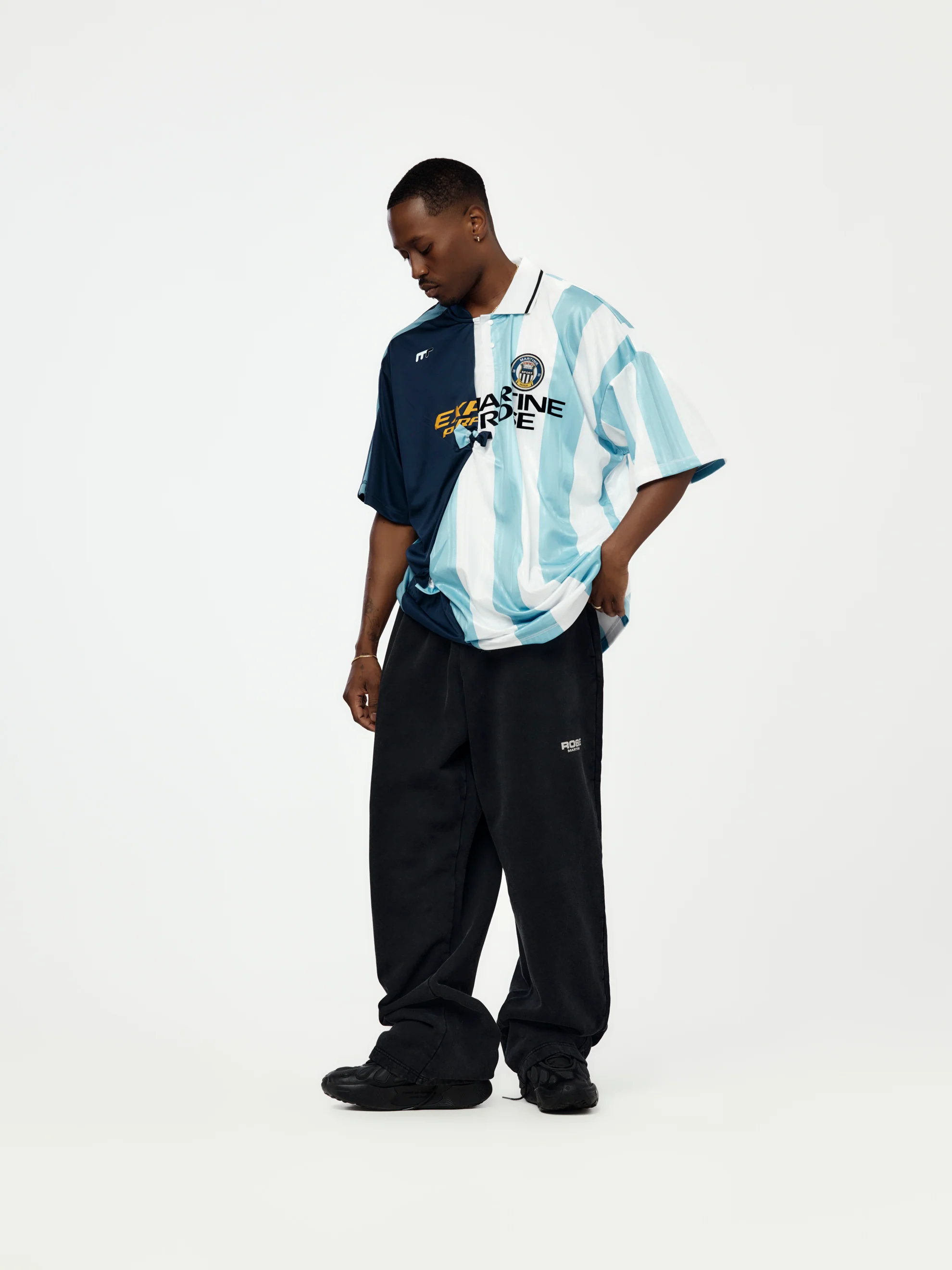 Collage Football Top (Blue) - Image 4