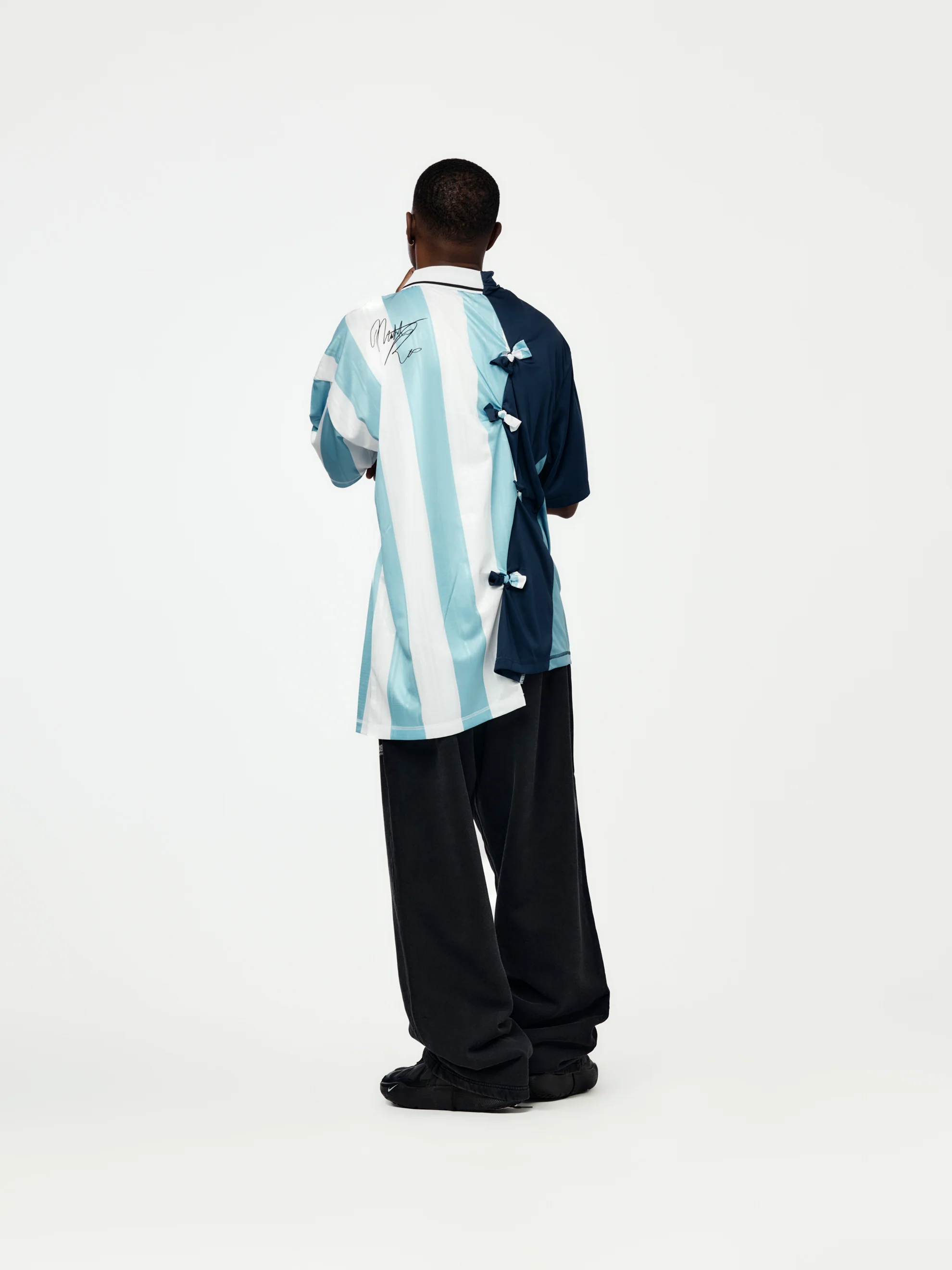Collage Football Top (Blue) - Image 5
