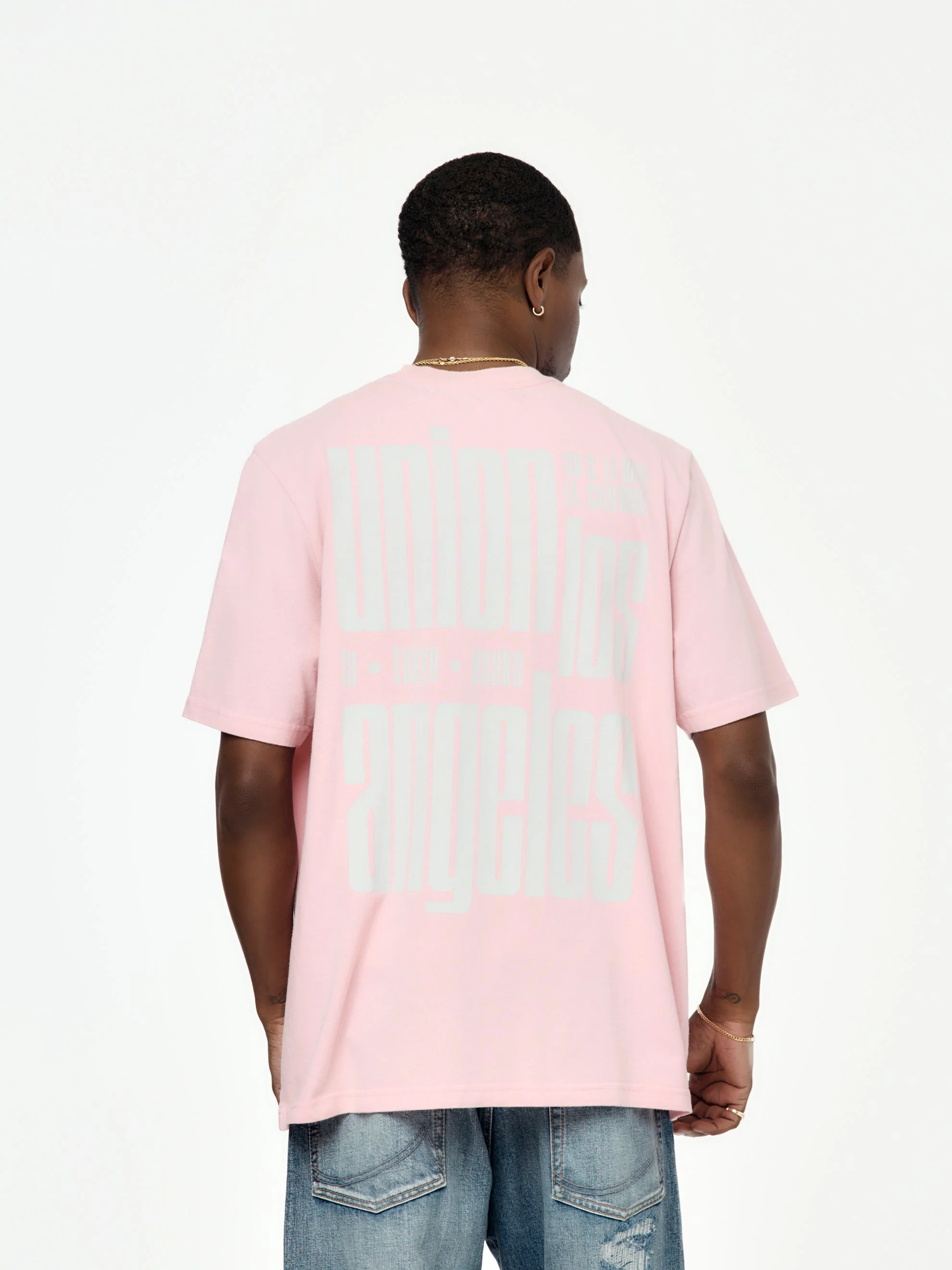 Condensed Tee (Pink Rose)