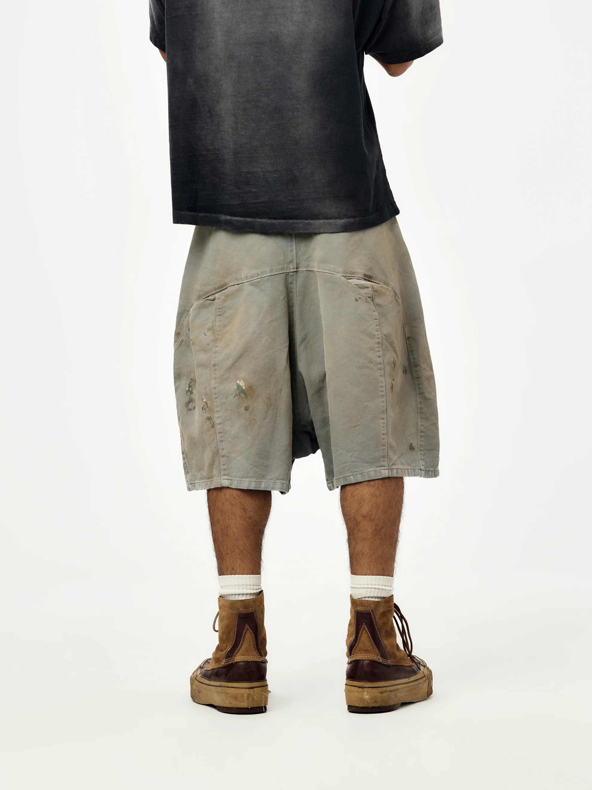 CORDUROY PONTIUS SHORT (Grey) - Image 3