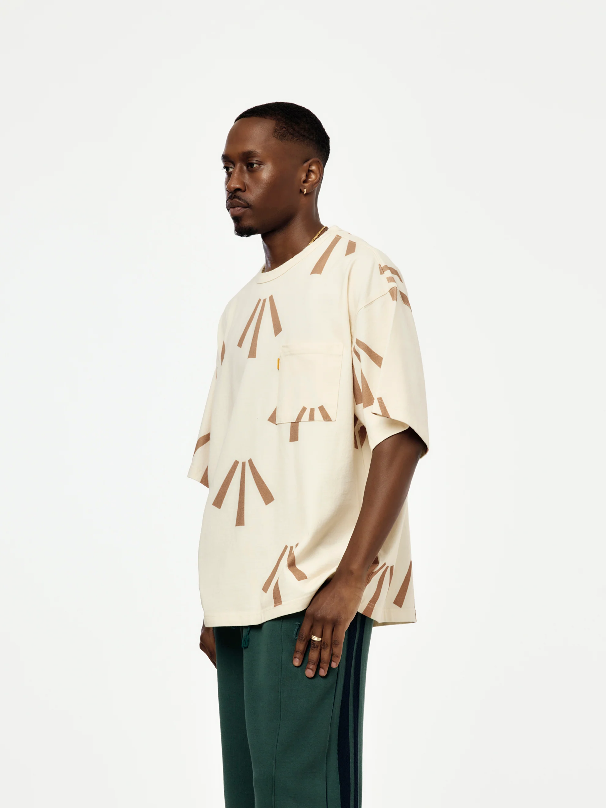 DALY SS TEE (KHAKI/ TAN) - Image 2