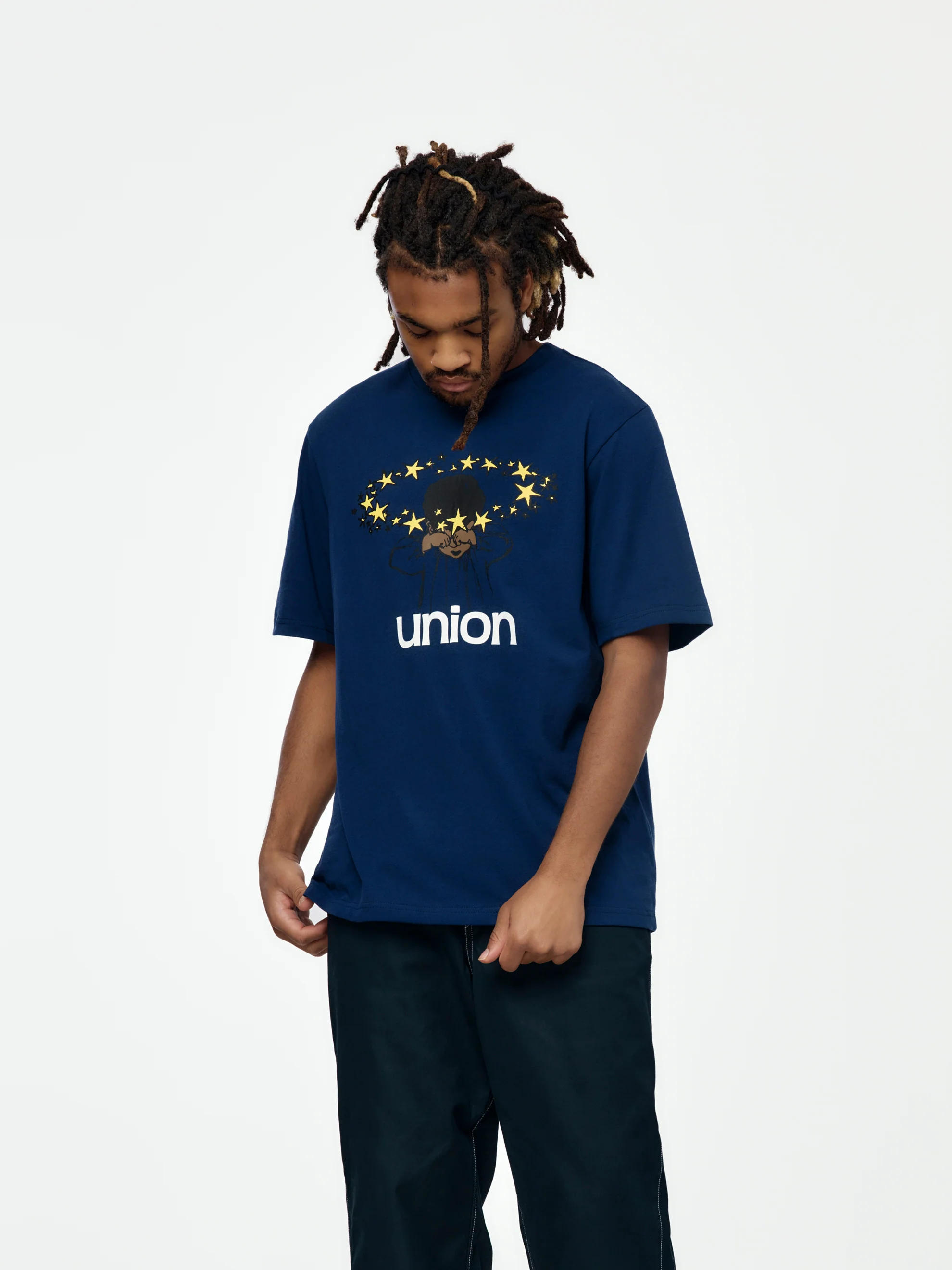 Dazed Tee (Navy)