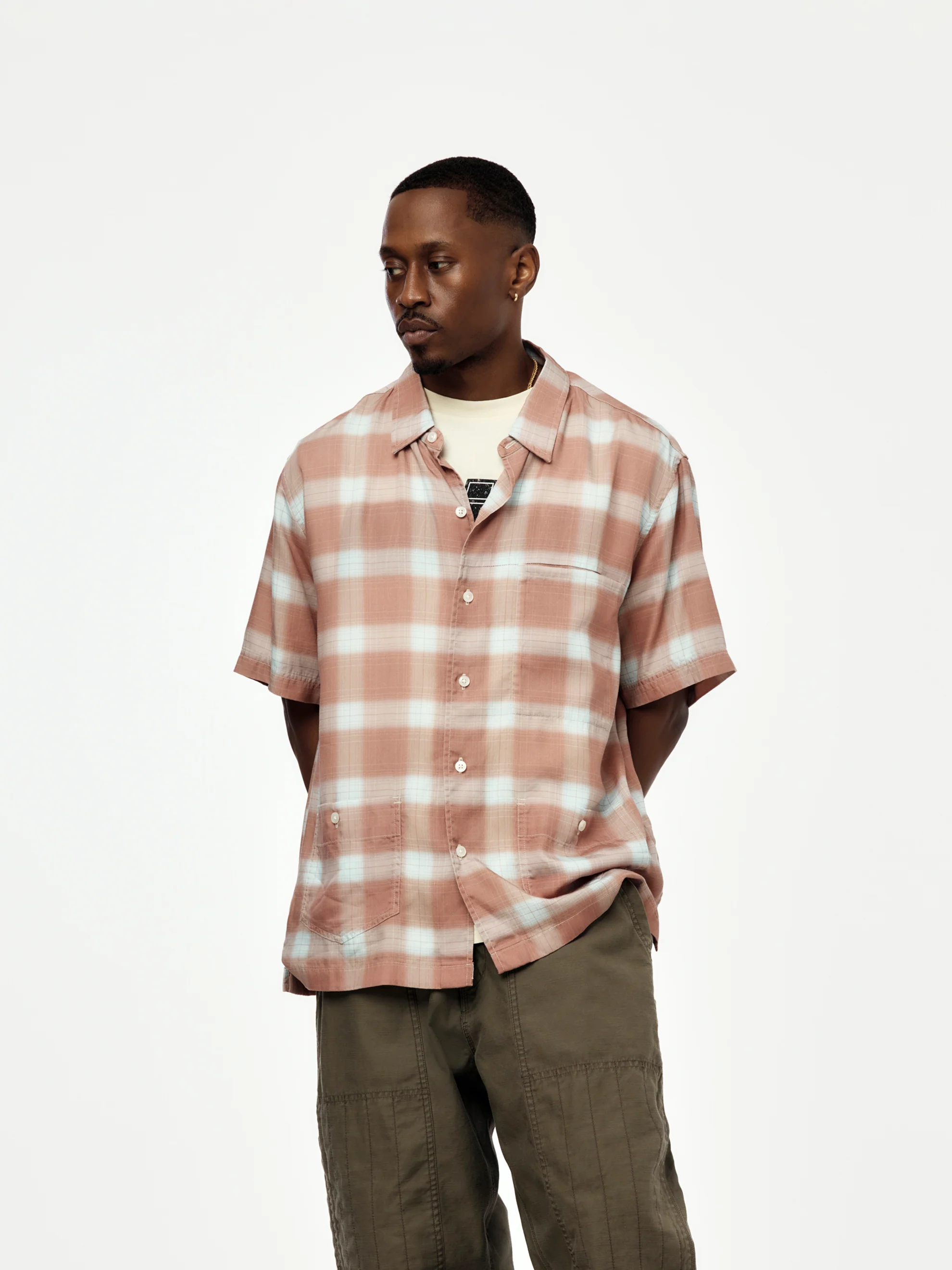 DEANE SS SHIRT (DARK BROWN)