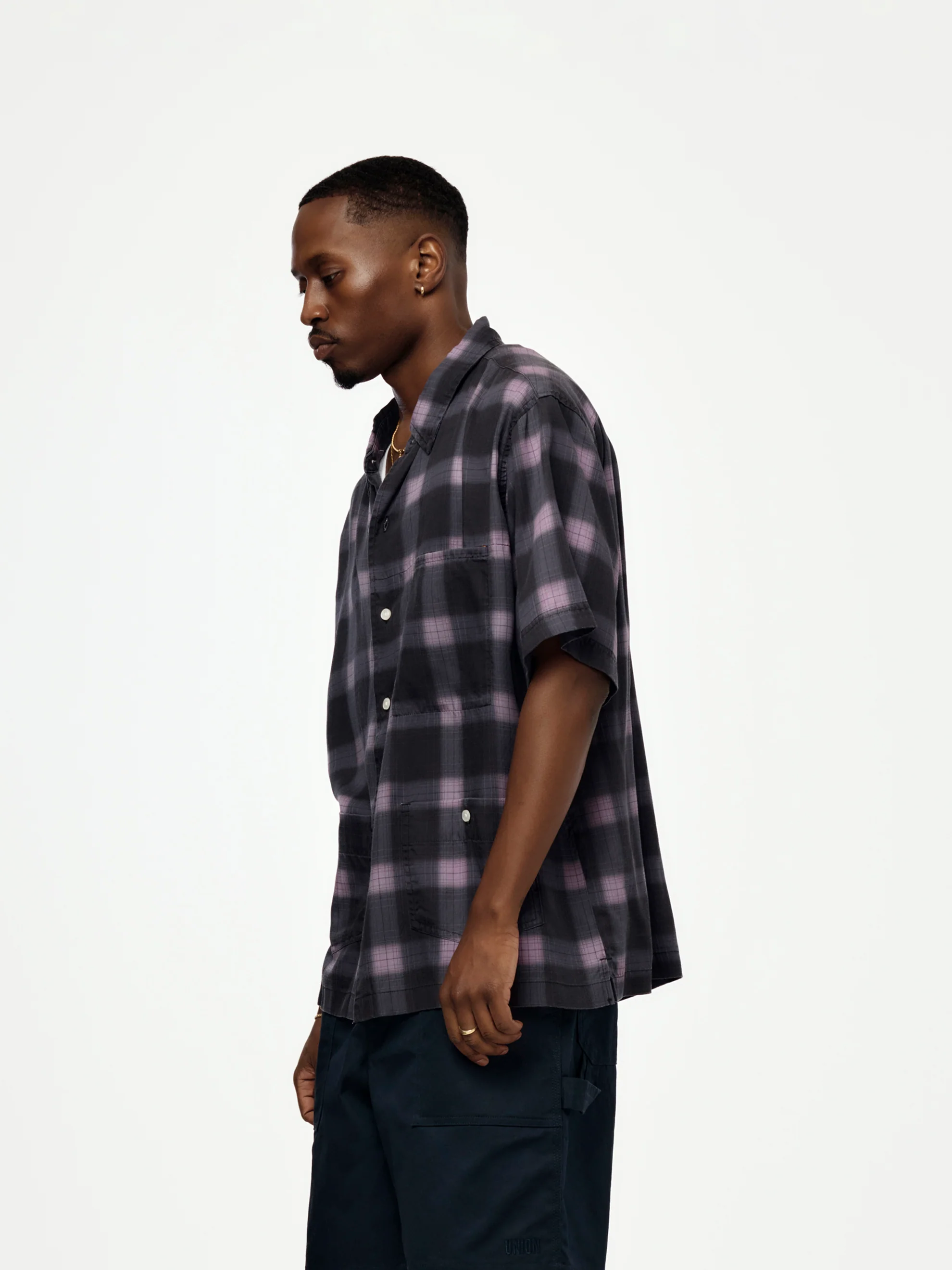 DEANE SS SHIRT (PURPLE) - Image 2