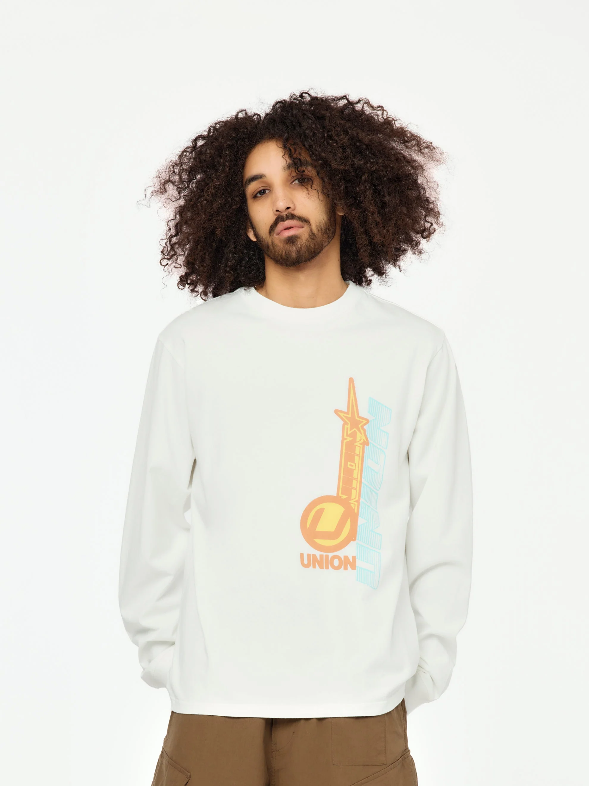 Decal L/S Tee (Cream) - Image 3