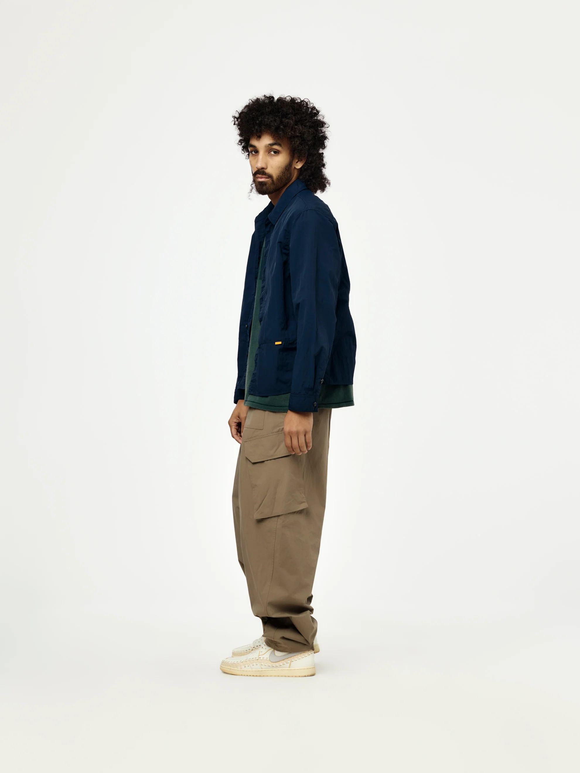 DEGNAN LS SHIRT (NAVY) - Image 5