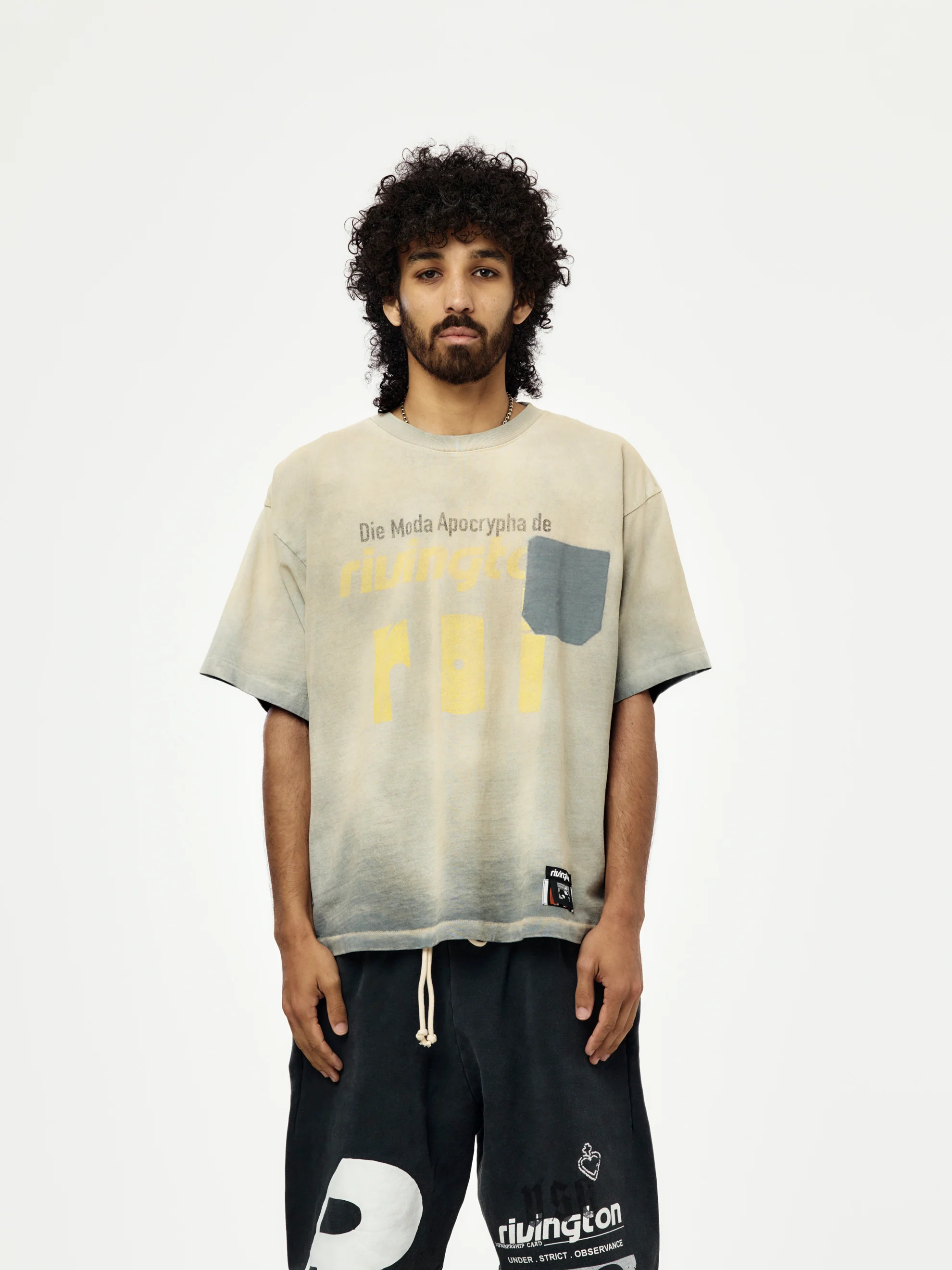 Die Moda CVA Tee (Grail Grey)