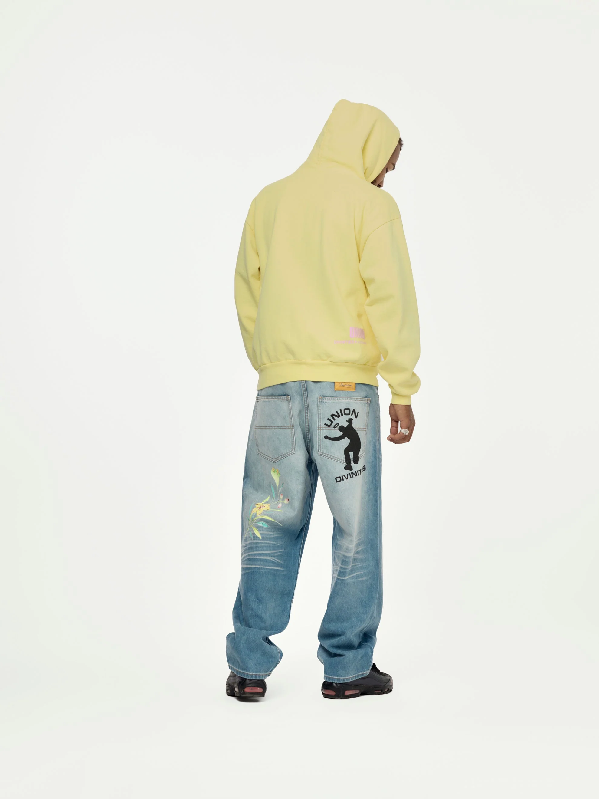 Divinities x Union Hooded Sweatshirt (Yellow) - Image 5