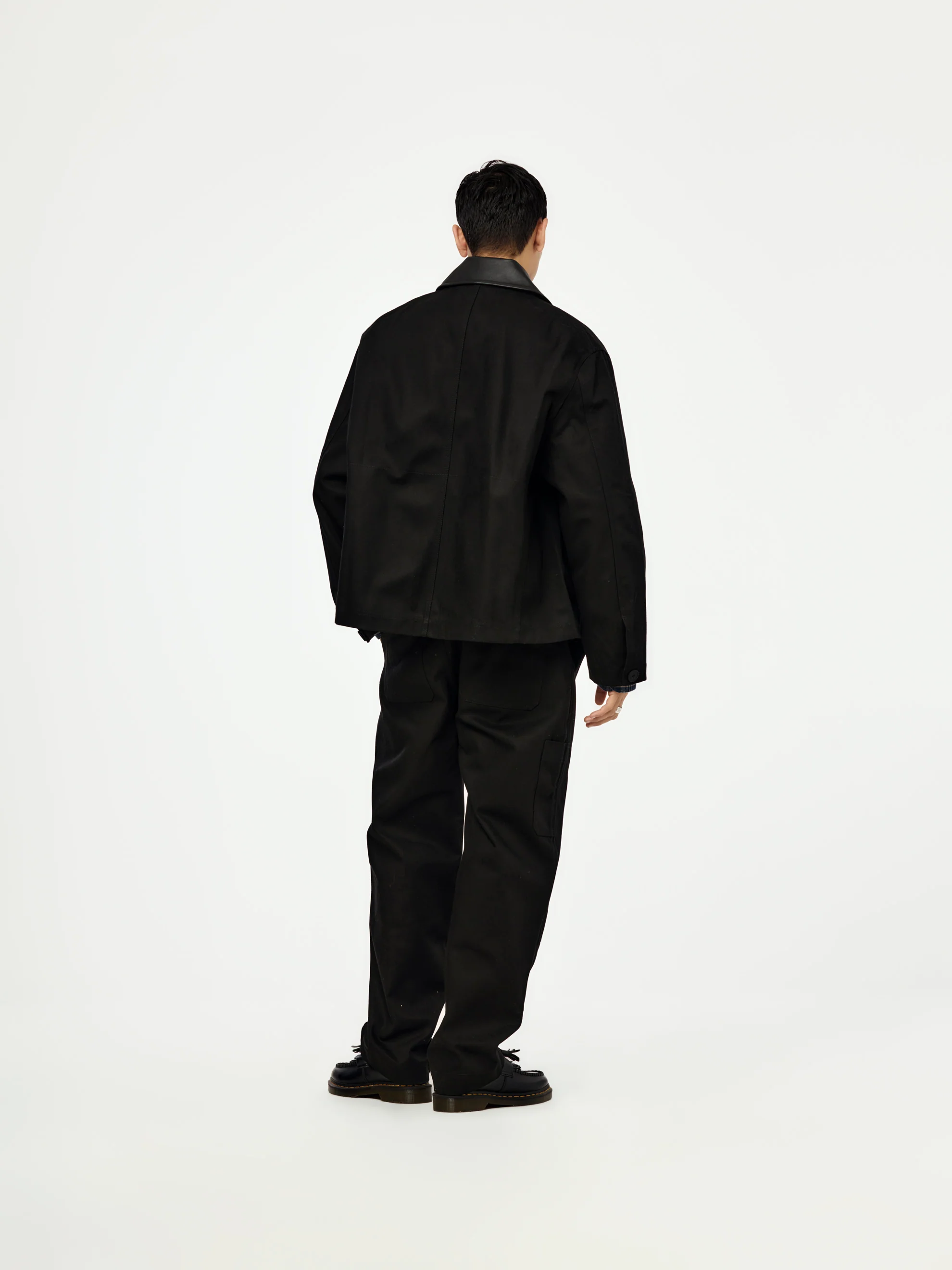 DOVER LEATHER COLLAR BARN JACKET - Image 5