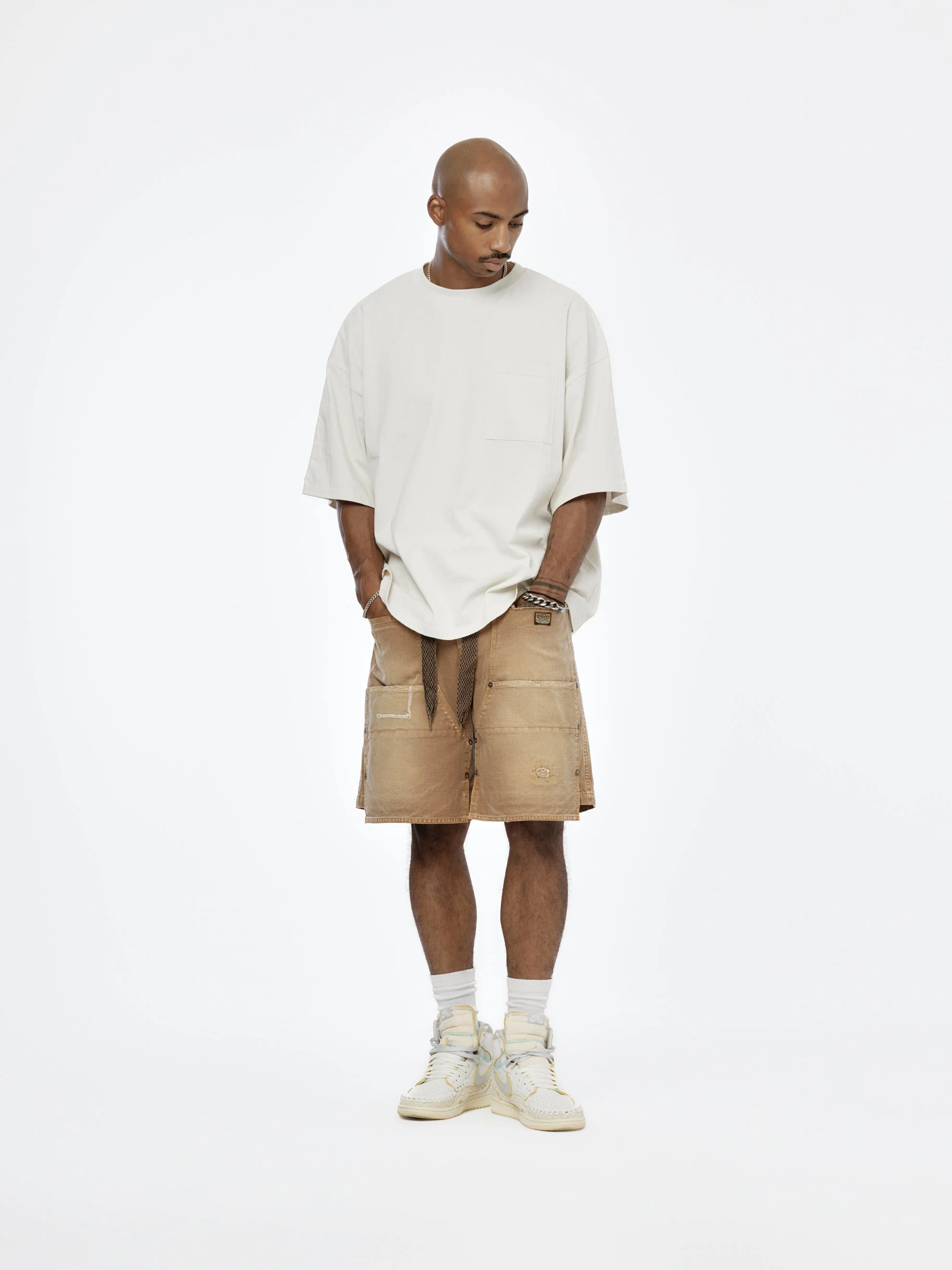 Easy FarmerRemake Shorts (Gold) - Image 5