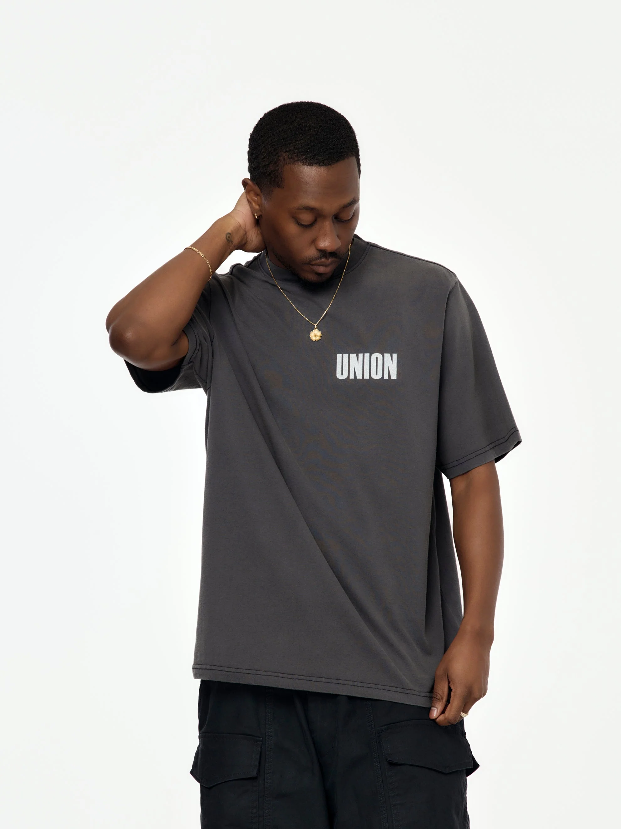 Emblem Tee (Vintage Black) - Image 3