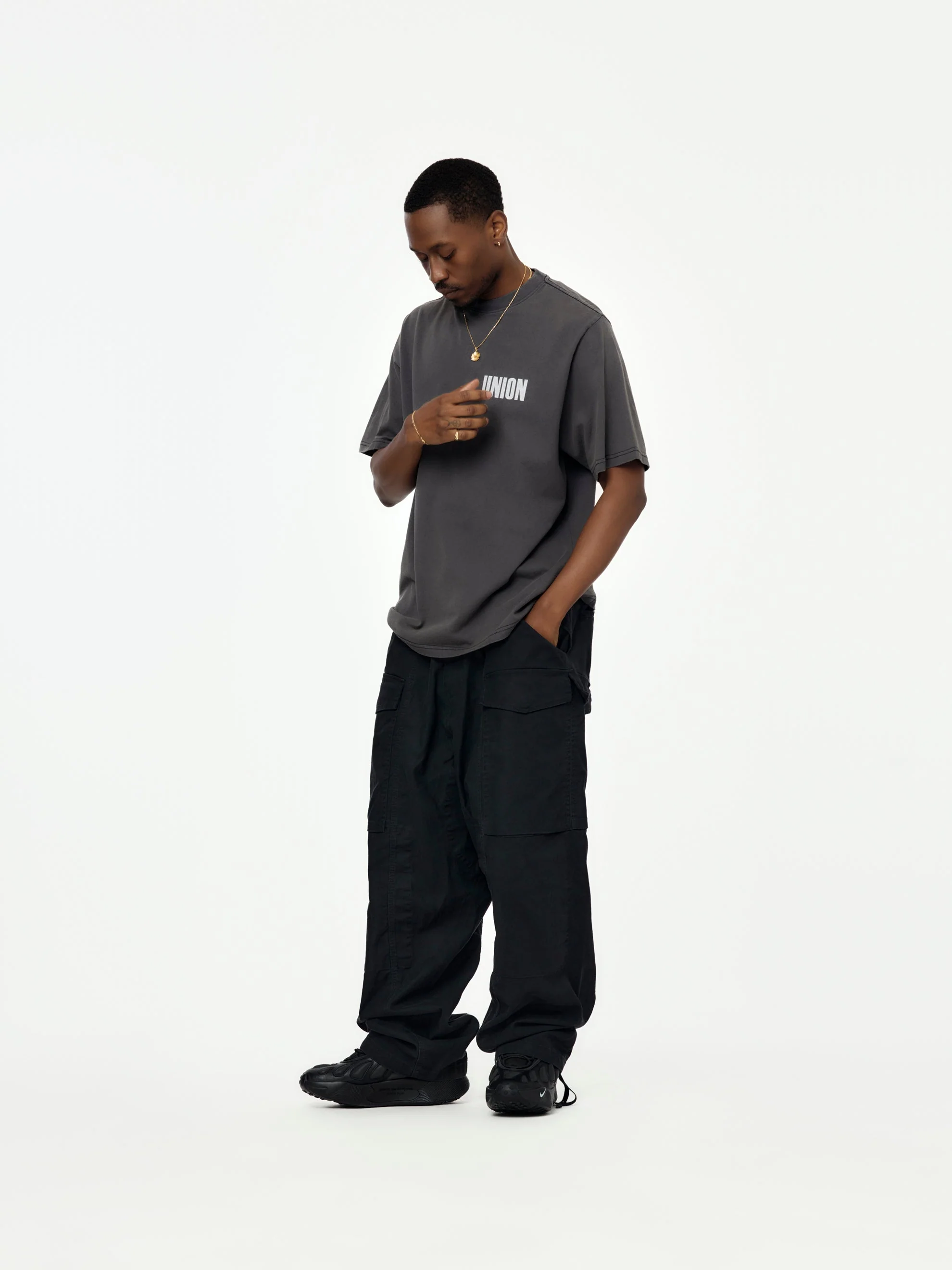 Emblem Tee (Vintage Black) - Image 4