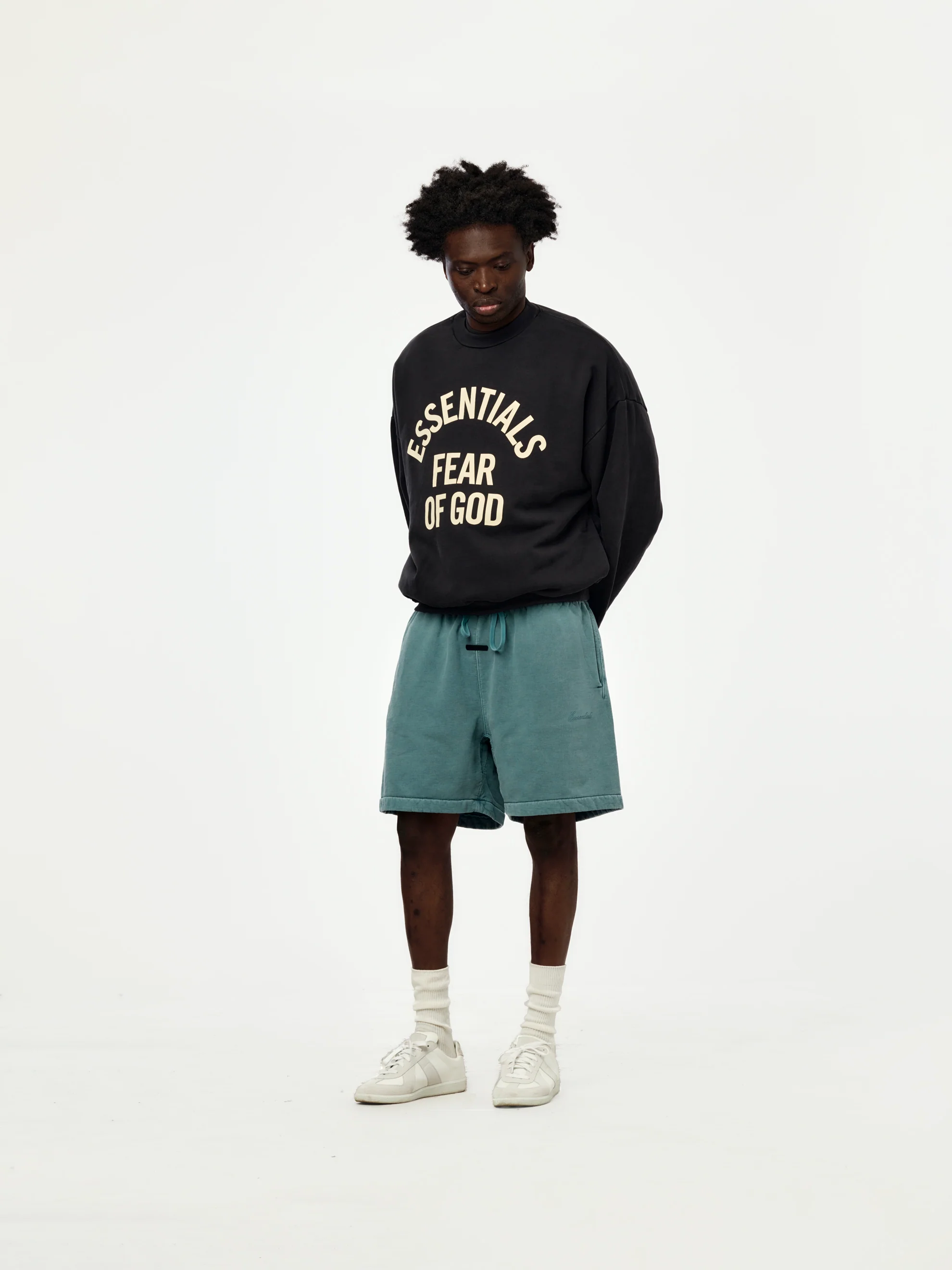 CAMPUS 90'S CREWNECK (FADED BLACK) - Image 4