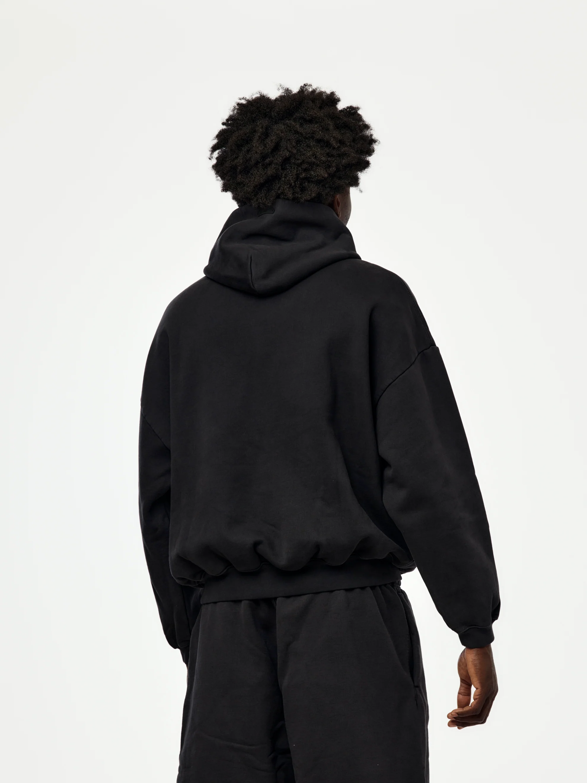 CAMPUS 90'S HOODIE (FADED BLACK) - Image 3