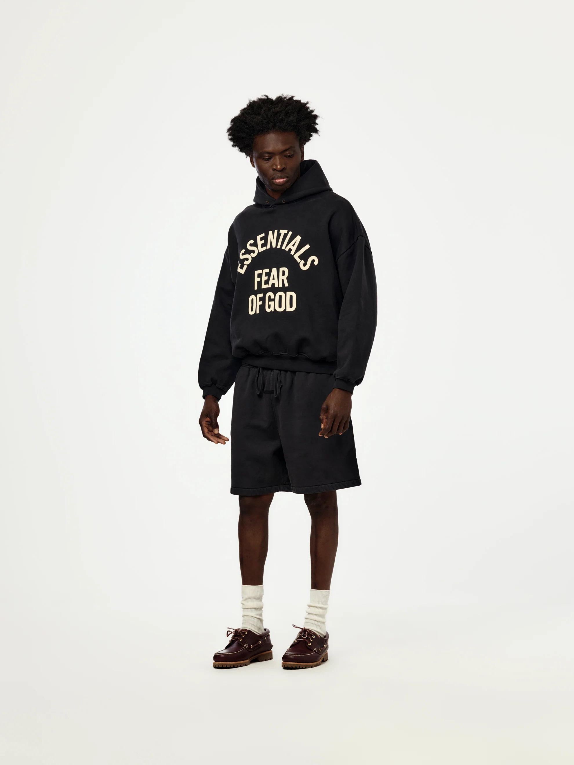 CAMPUS 90'S HOODIE (FADED BLACK) - Image 4