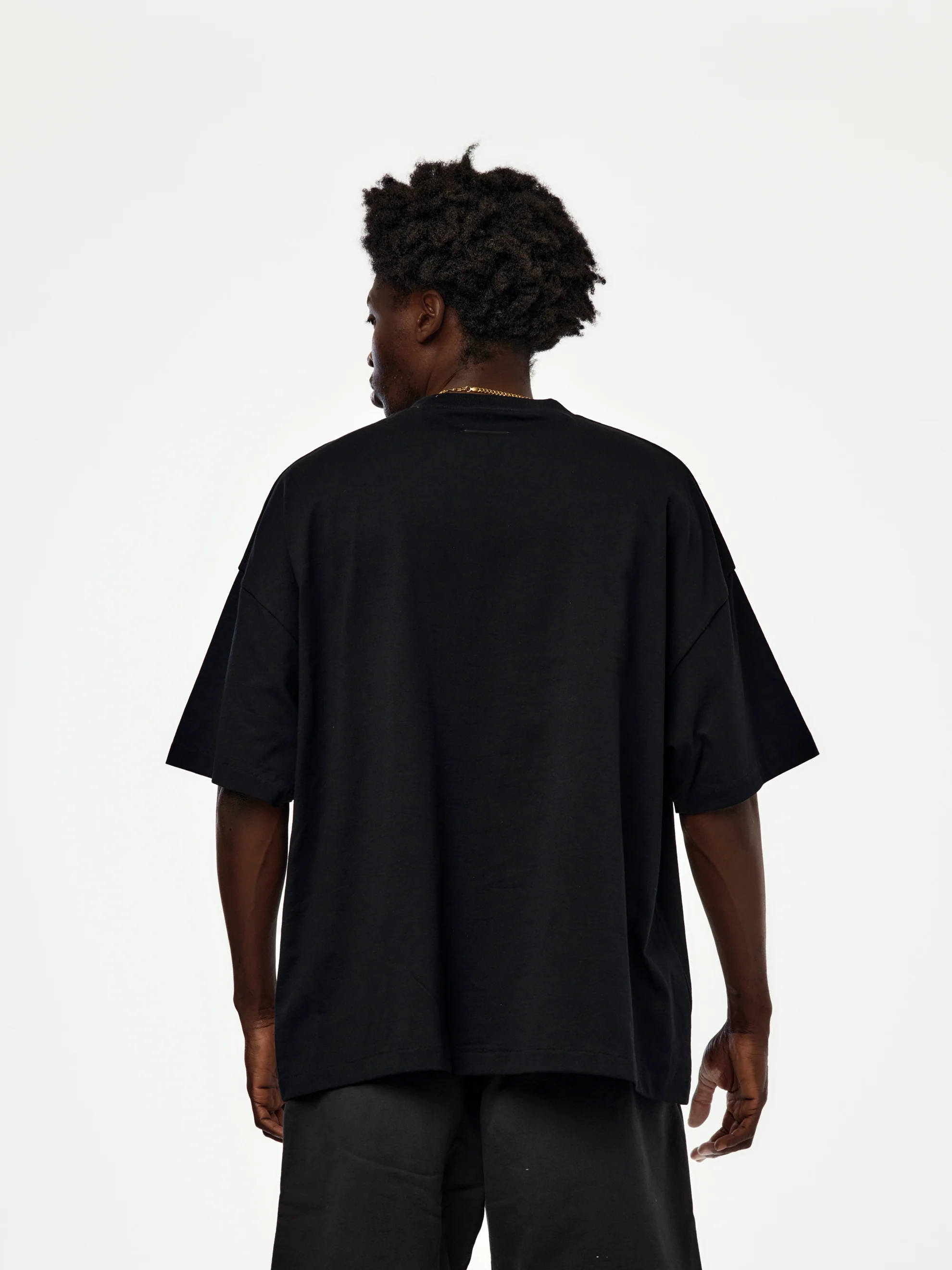 SIGNATURE 90'S SHORT SLEEVE TEE (BLACK) - Image 3