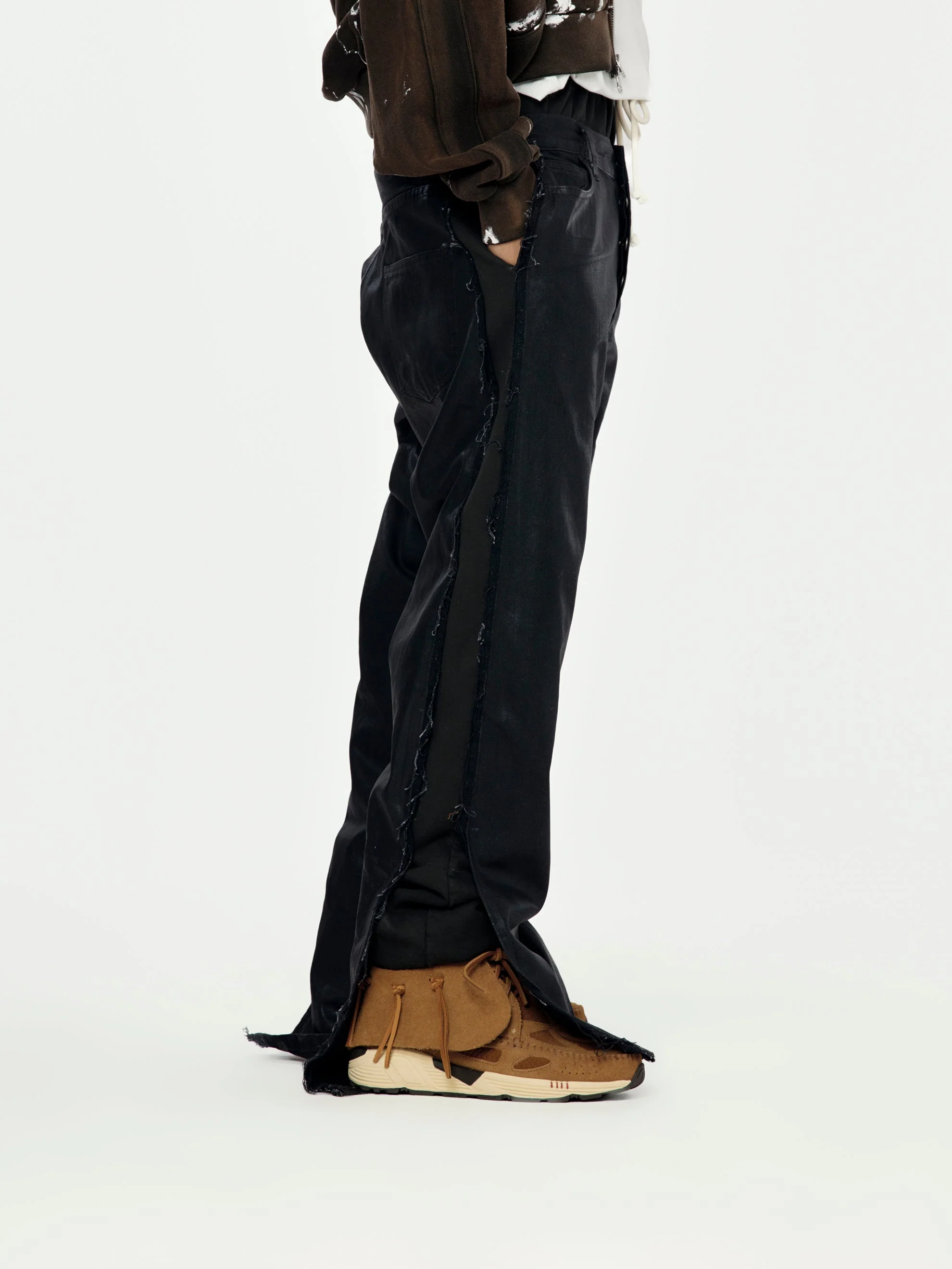 FARA-C WAX PANT (Black) - Image 2