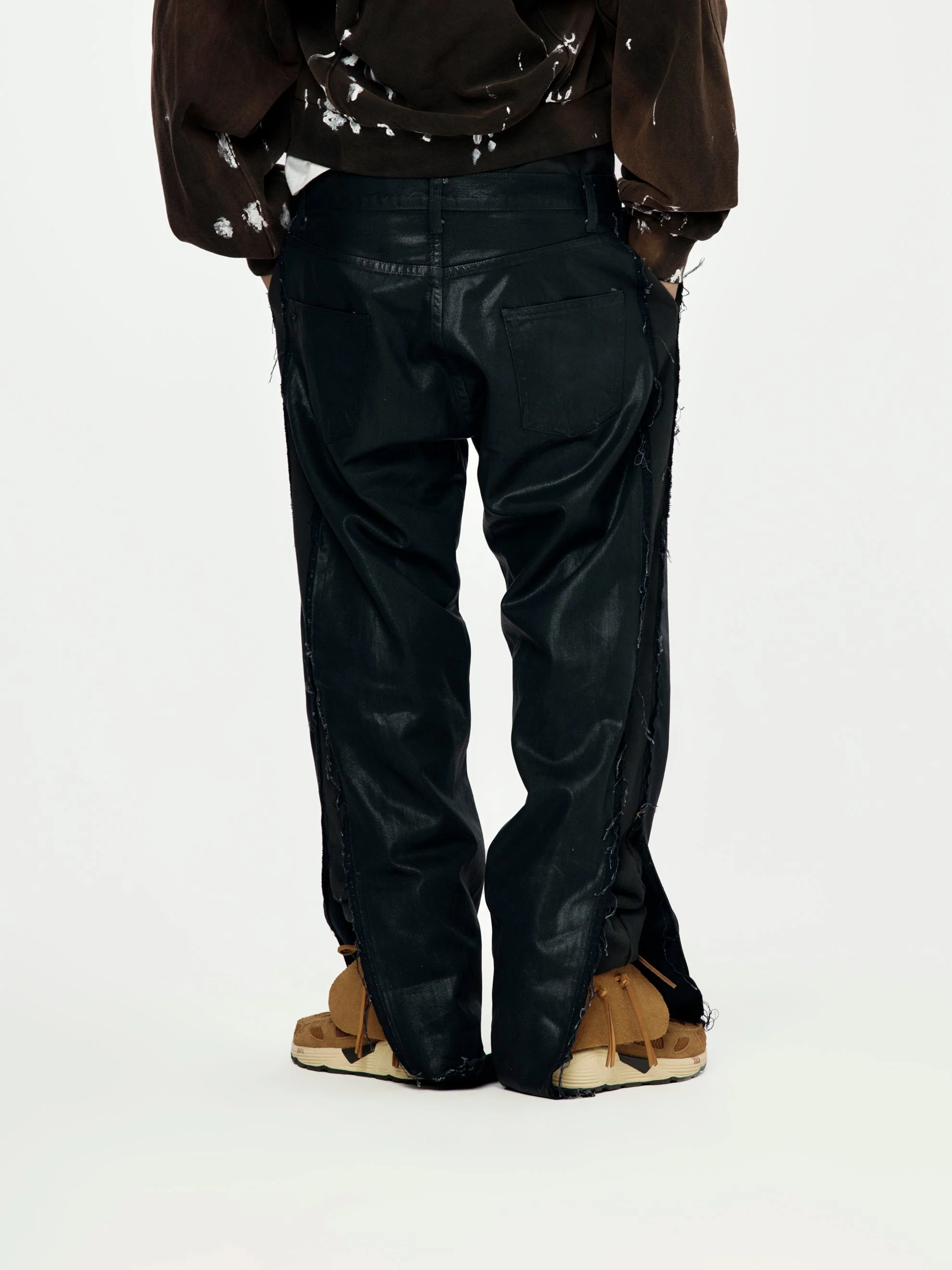 FARA-C WAX PANT (Black) - Image 3