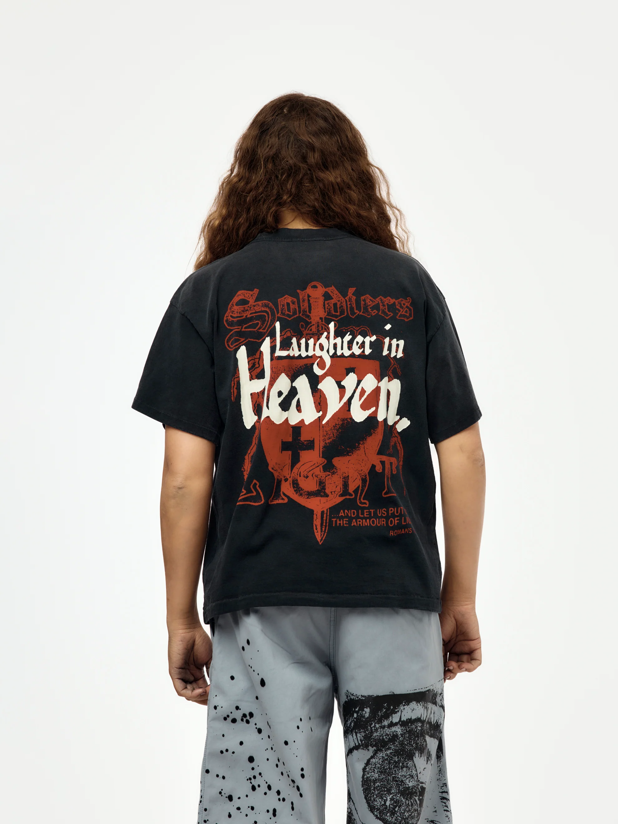 Fear Laughter Tee (Black) - Image 3