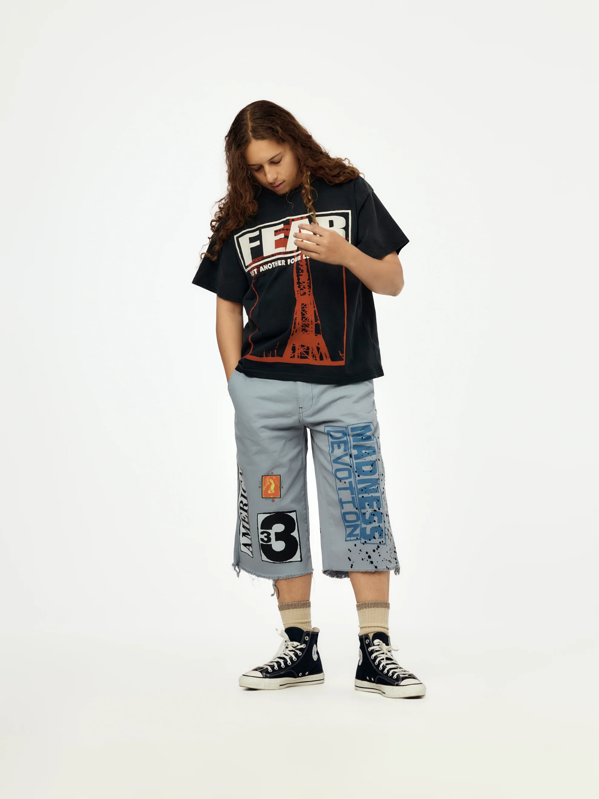 Fear Laughter Tee (Black) - Image 4