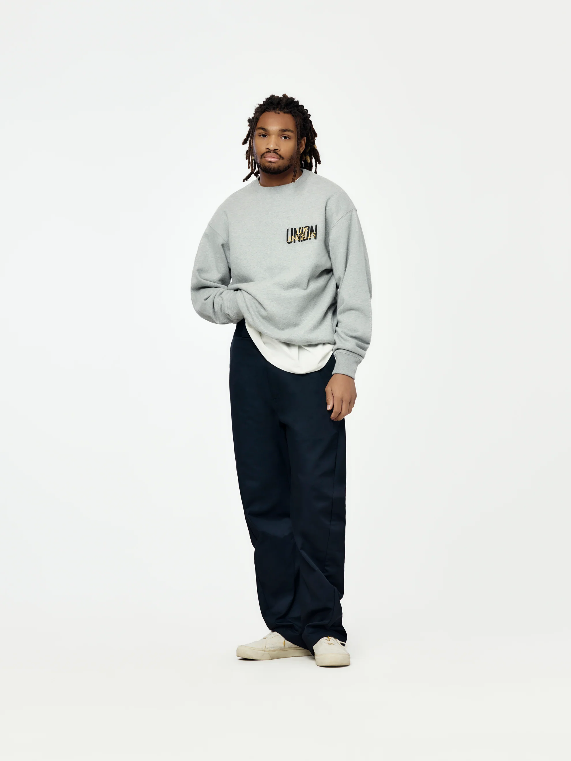 Fellini Crewneck (Heather Grey) - Image 4