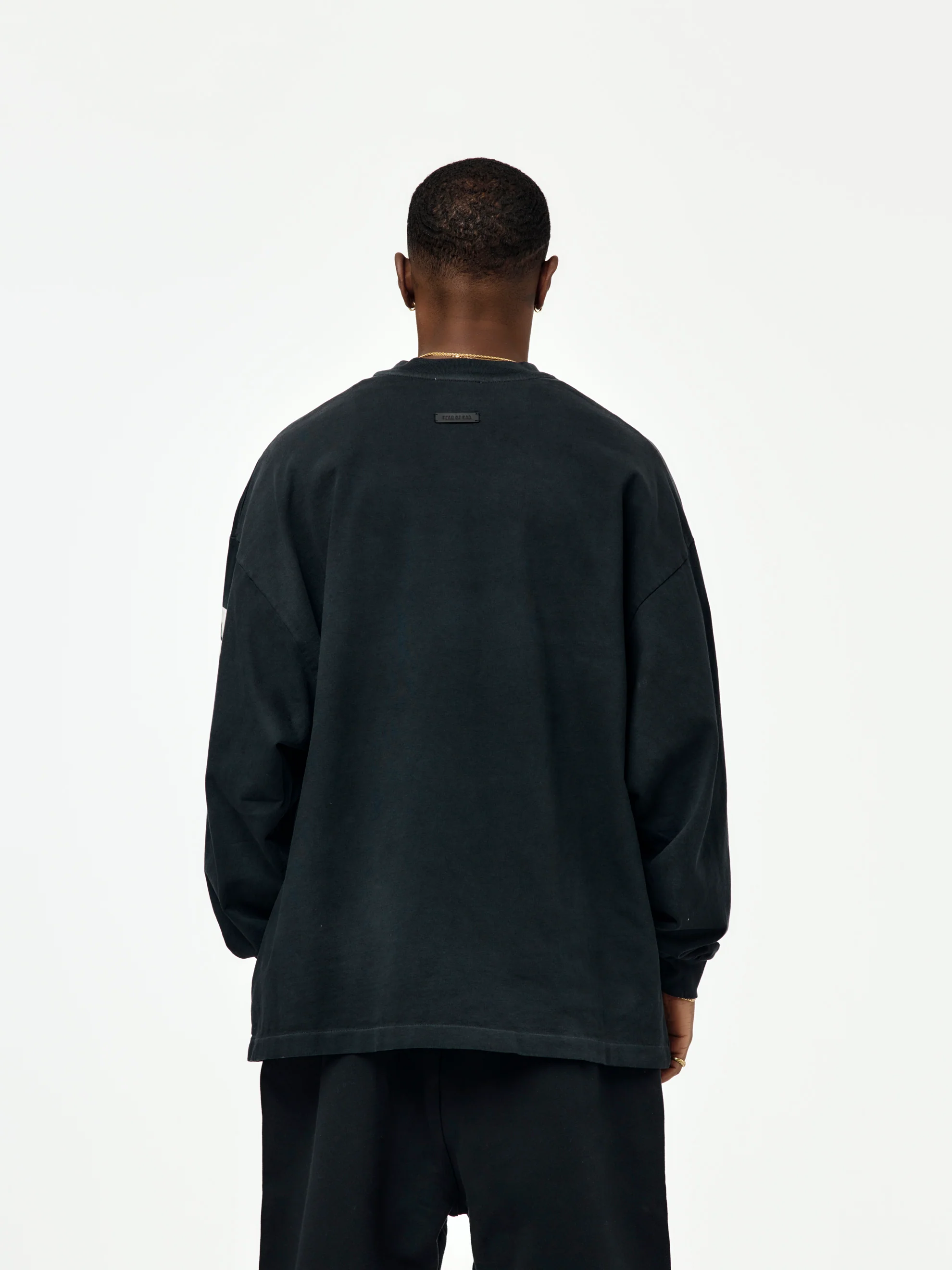 RELAXED  "FEAR OF GOD" LS TEE - Image 3