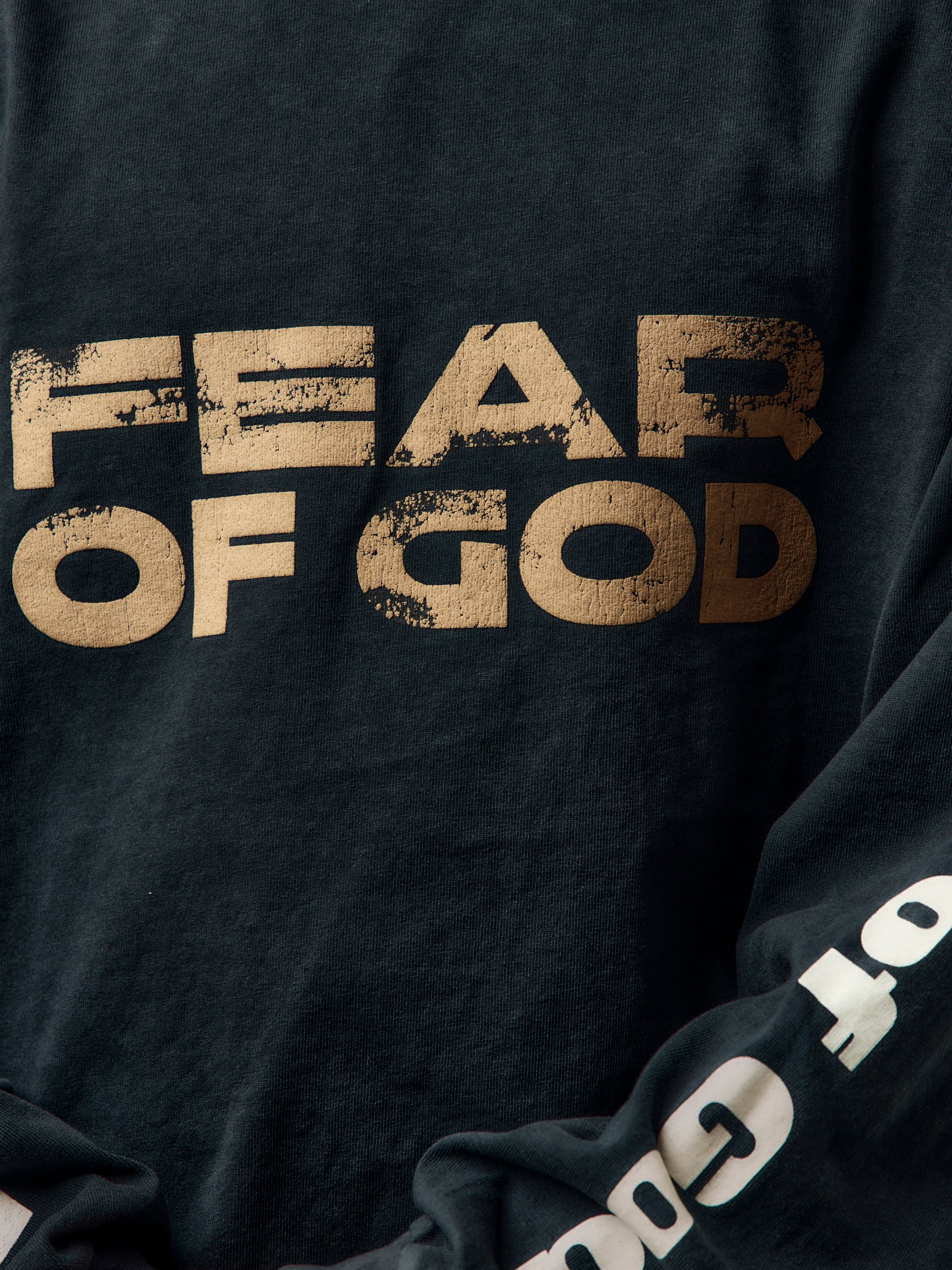RELAXED  "FEAR OF GOD" LS TEE - Image 6
