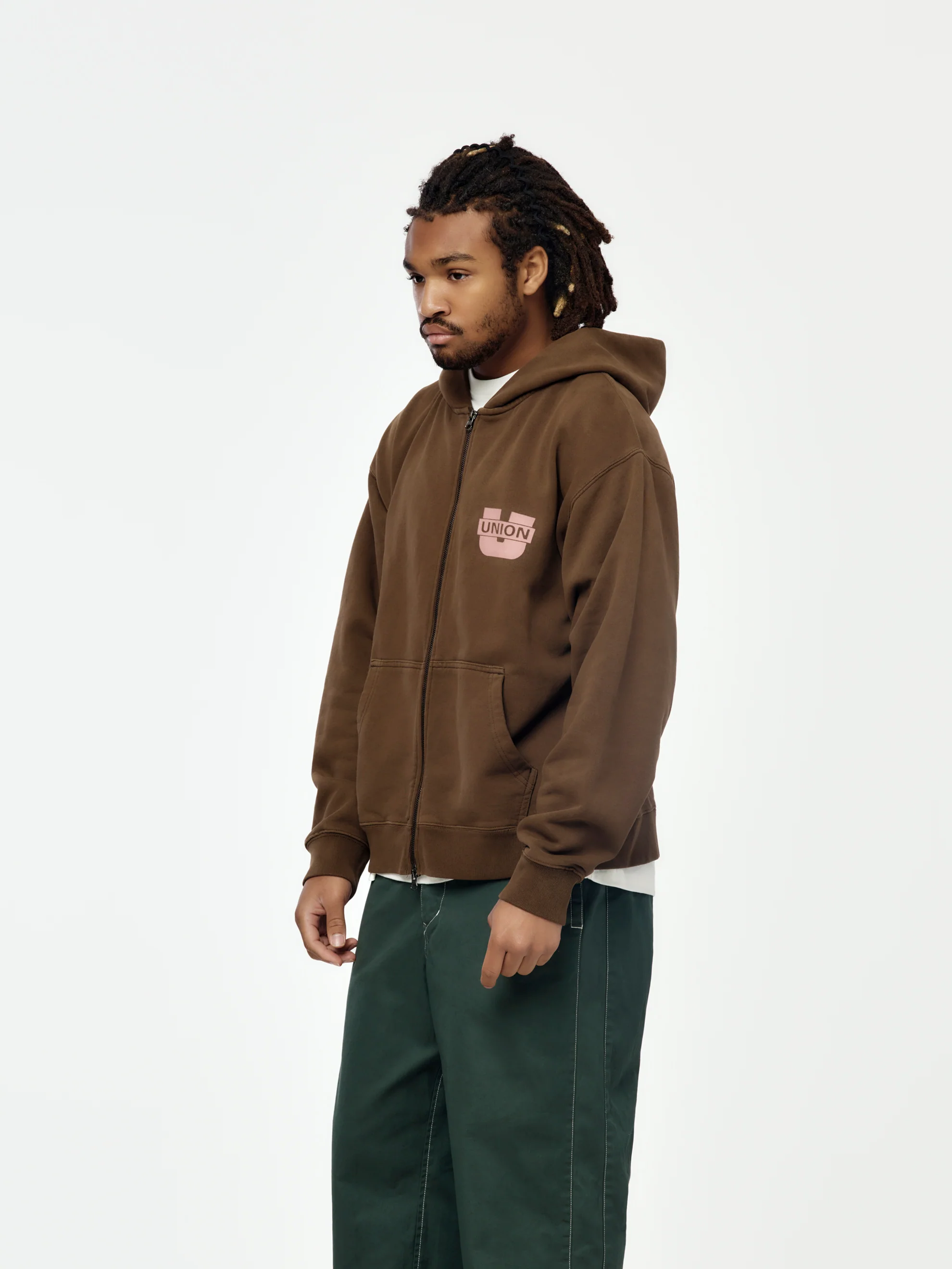 Freight Zip Hood (Vintage Brown) - Image 2