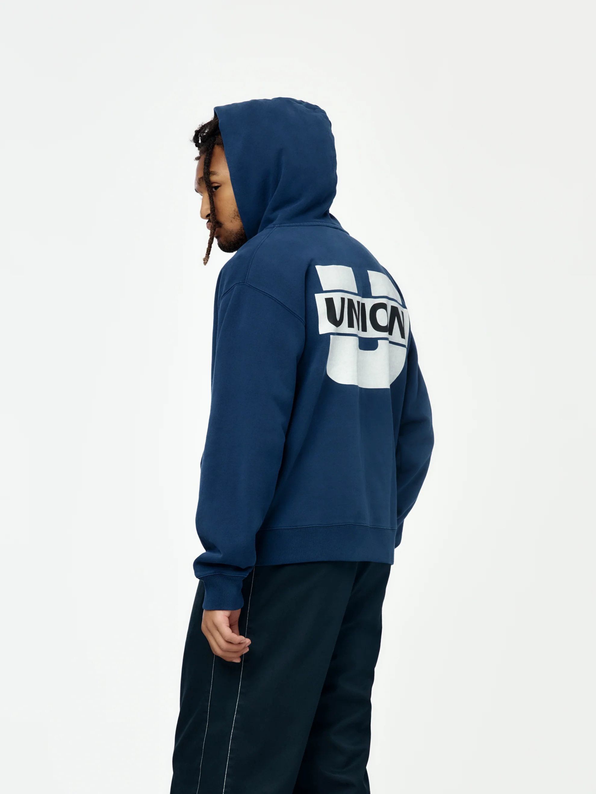 Freight Zip Hood (Vintage Navy) - Image 2