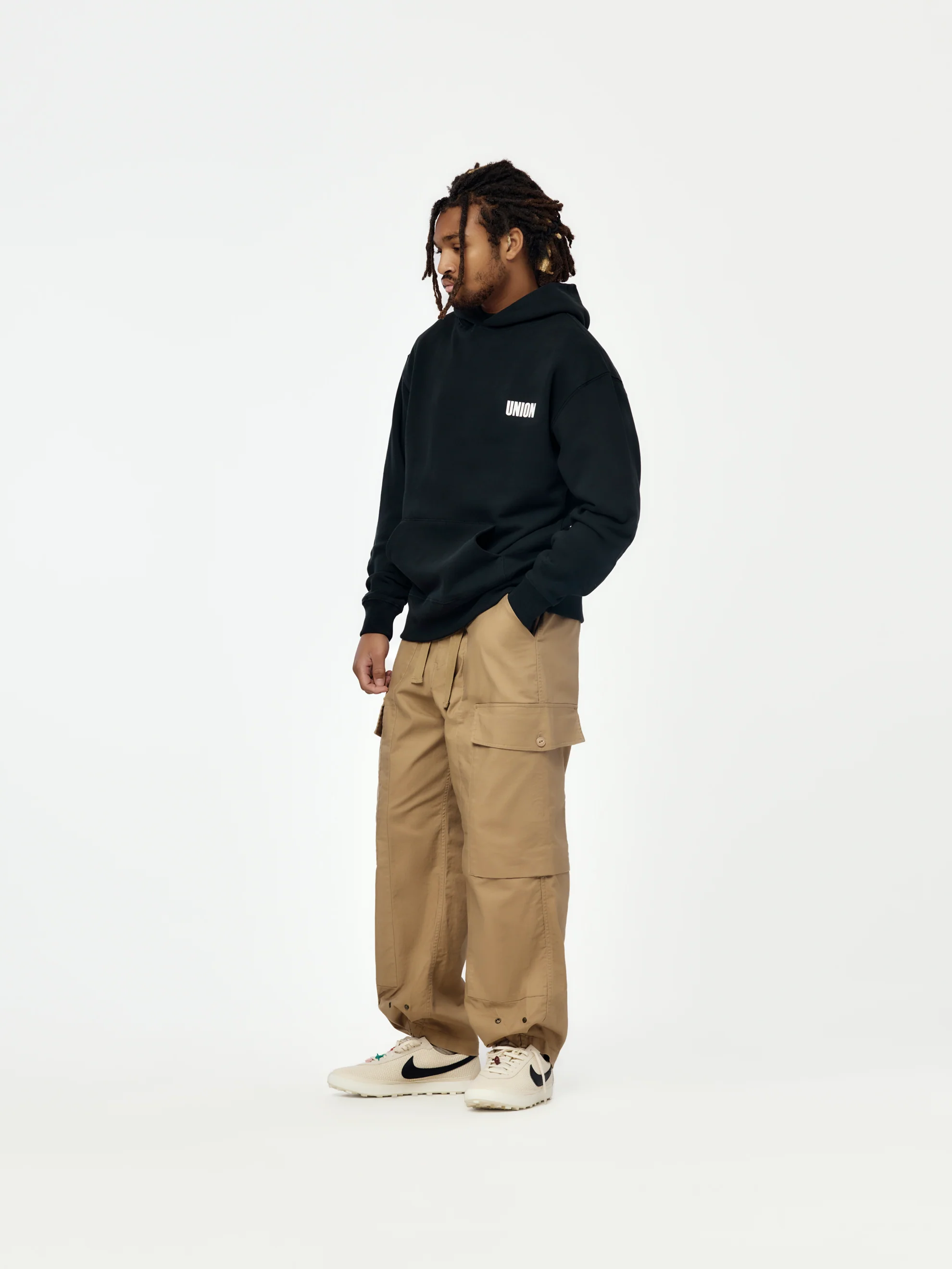 Frontin Hoodie (True Black) - Image 4