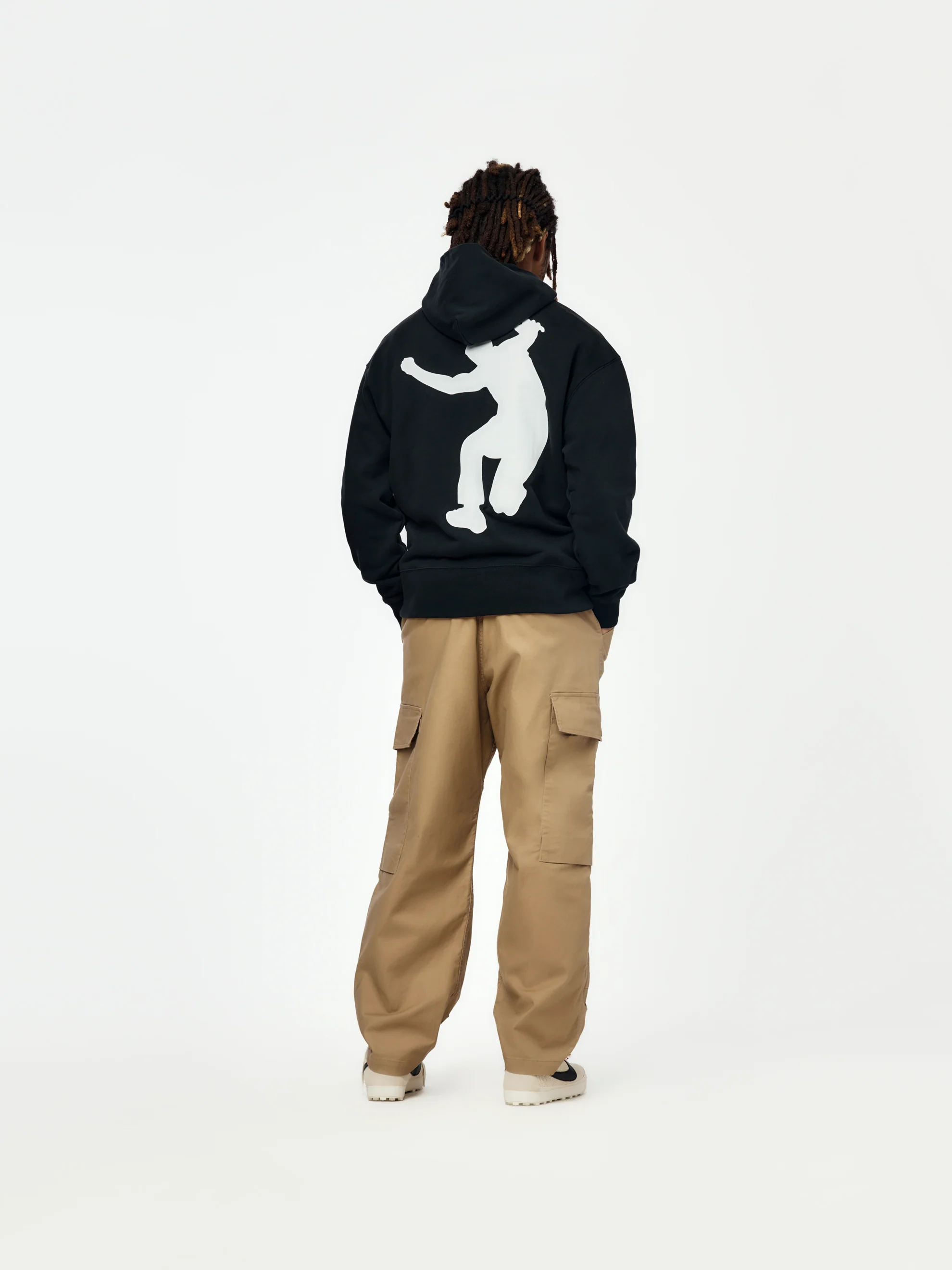 Frontin Hoodie (True Black) - Image 5