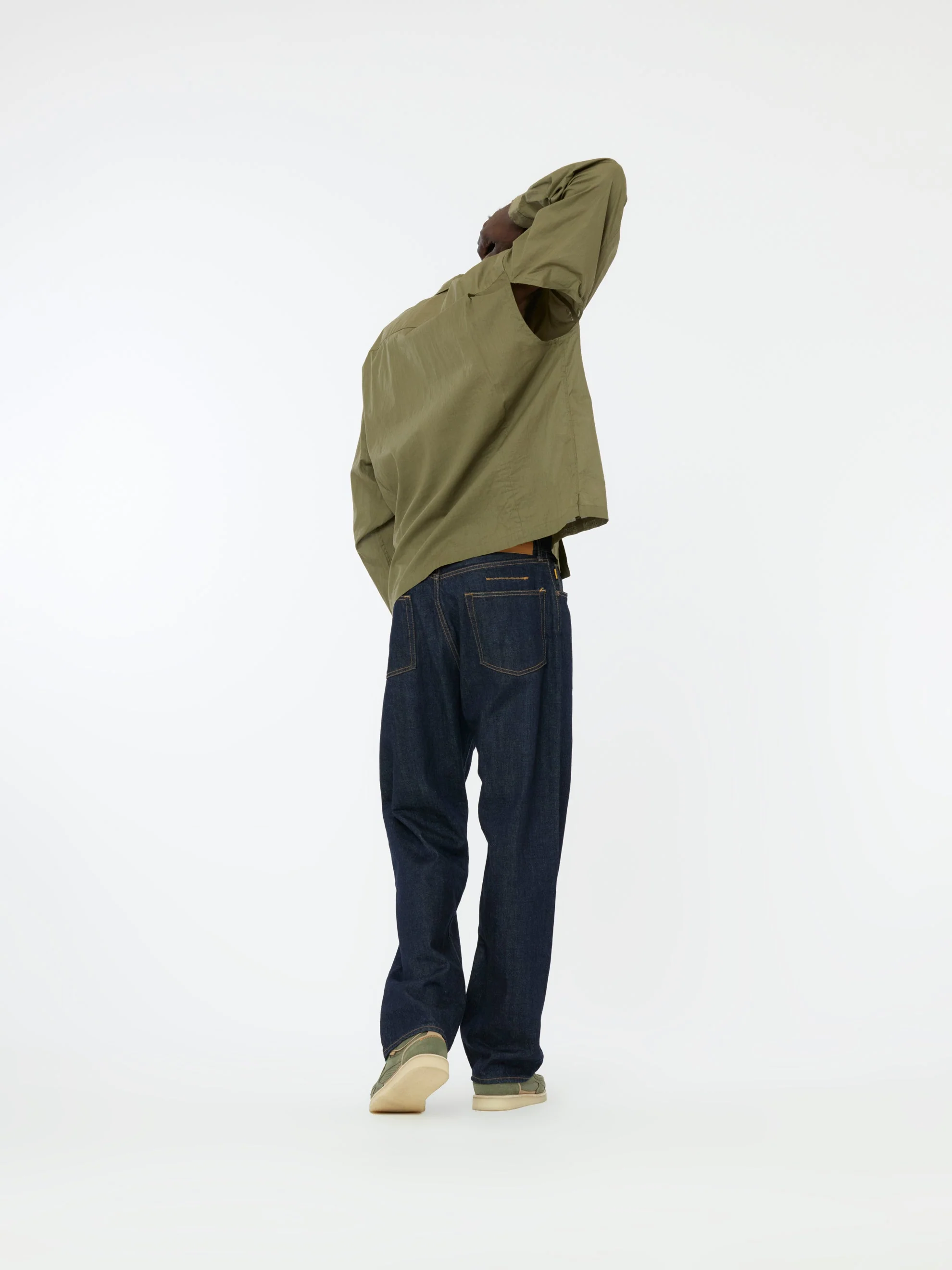 Collar BD Shirt (Olive) - Image 5