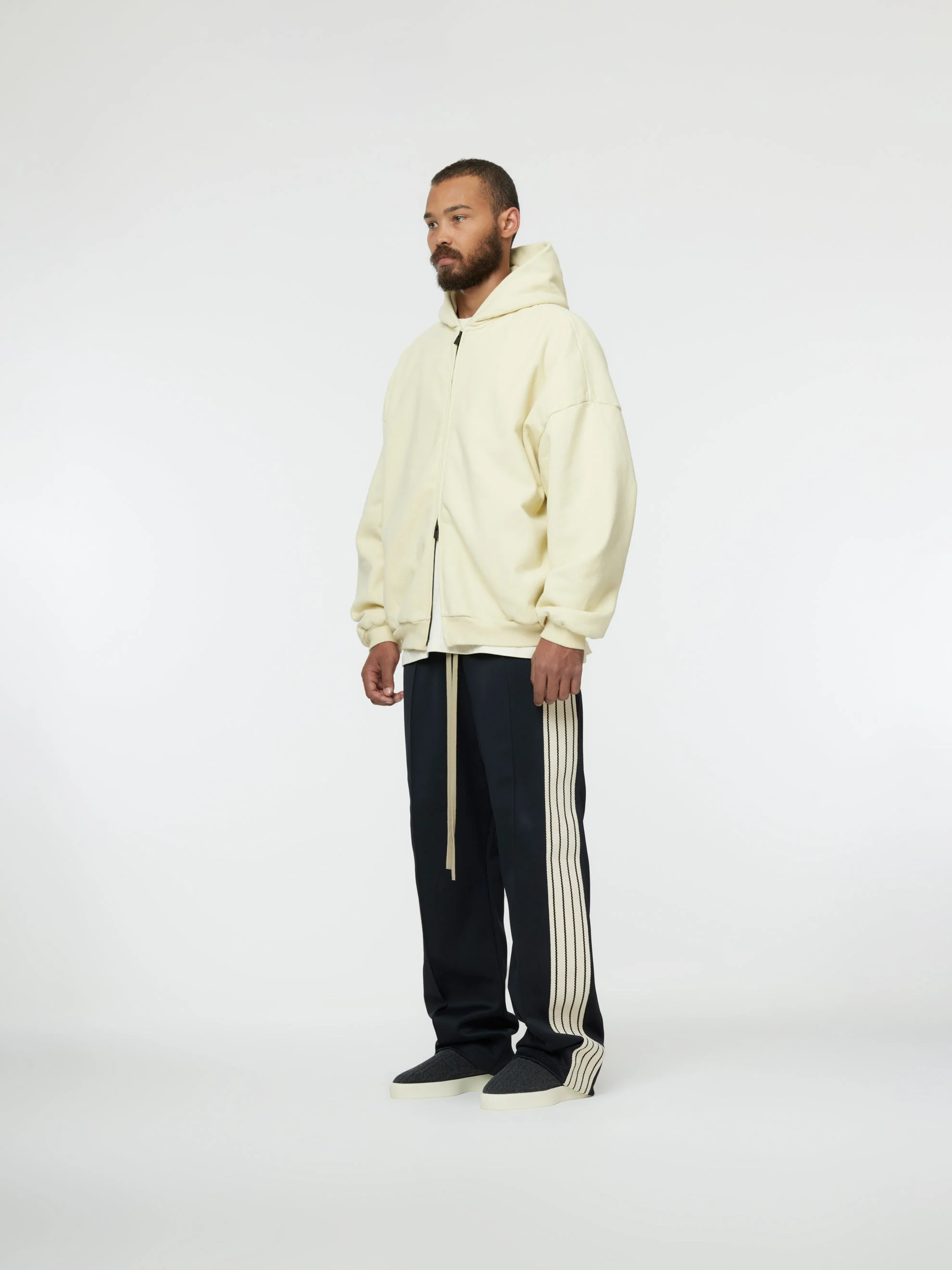 Full Zip Hoodie (Lemon Cream) - Image 3