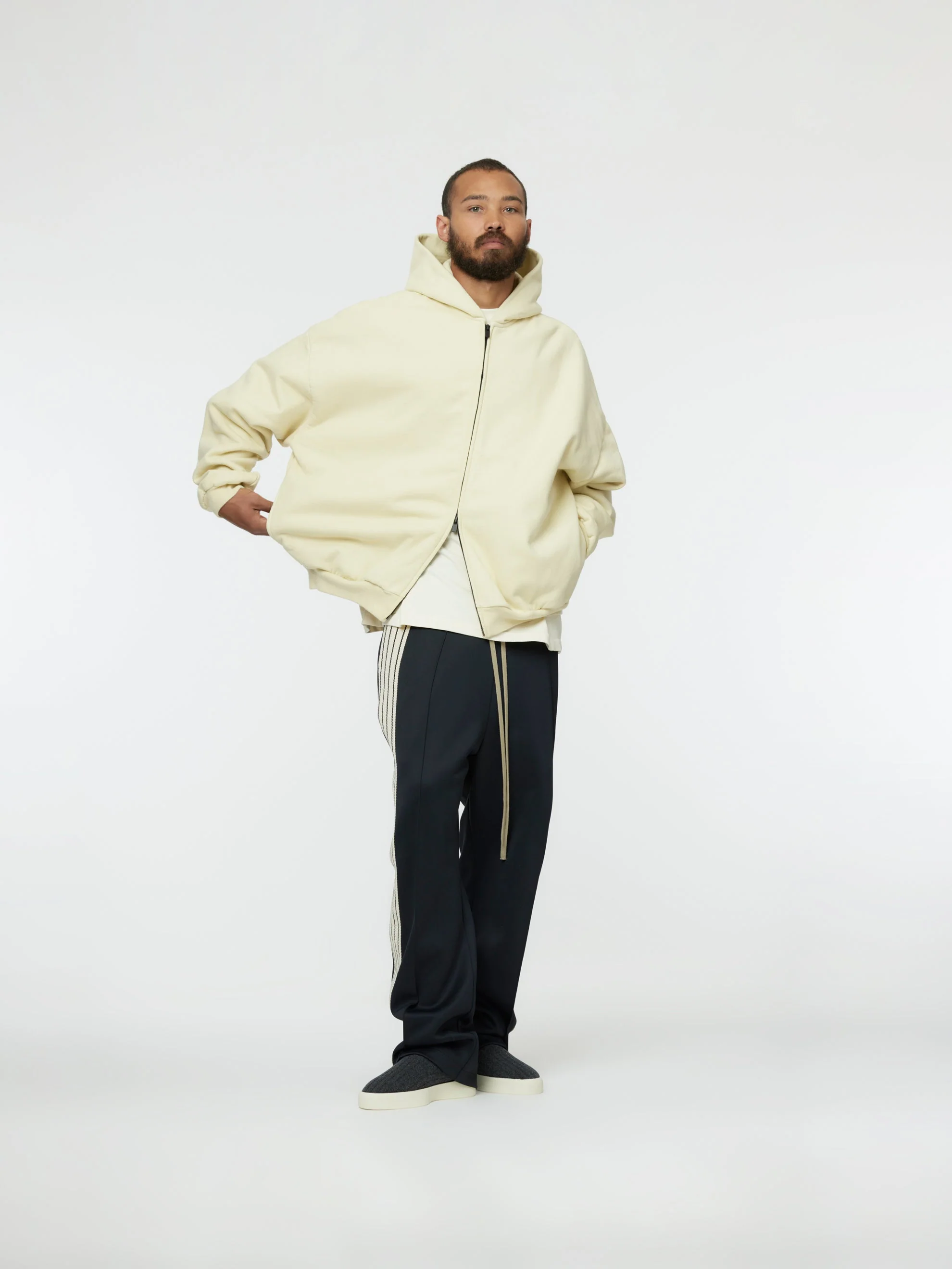 Full Zip Hoodie (Lemon Cream) - Image 6