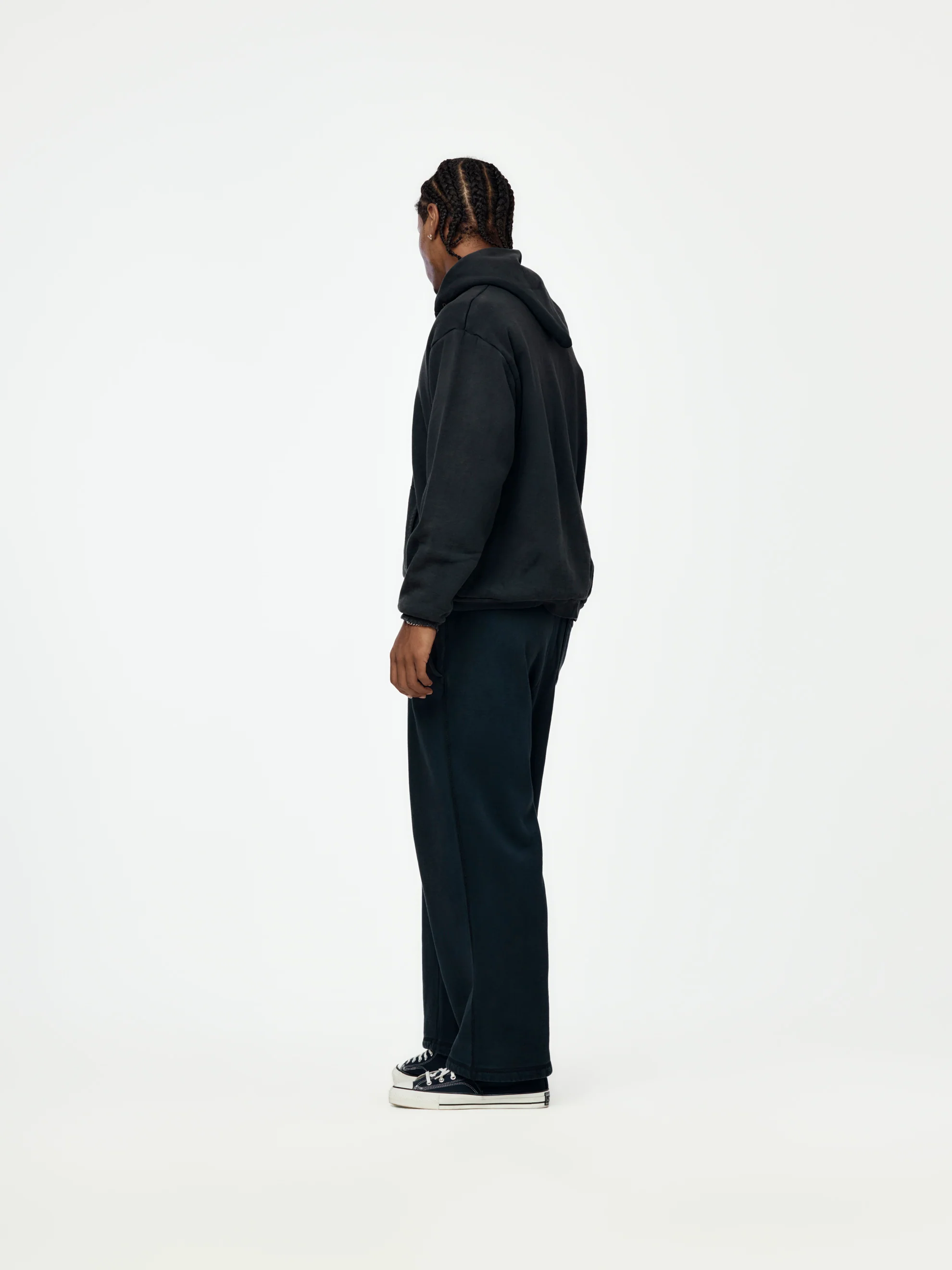 Vintage Sweatpants (Black) SIS - Image 5