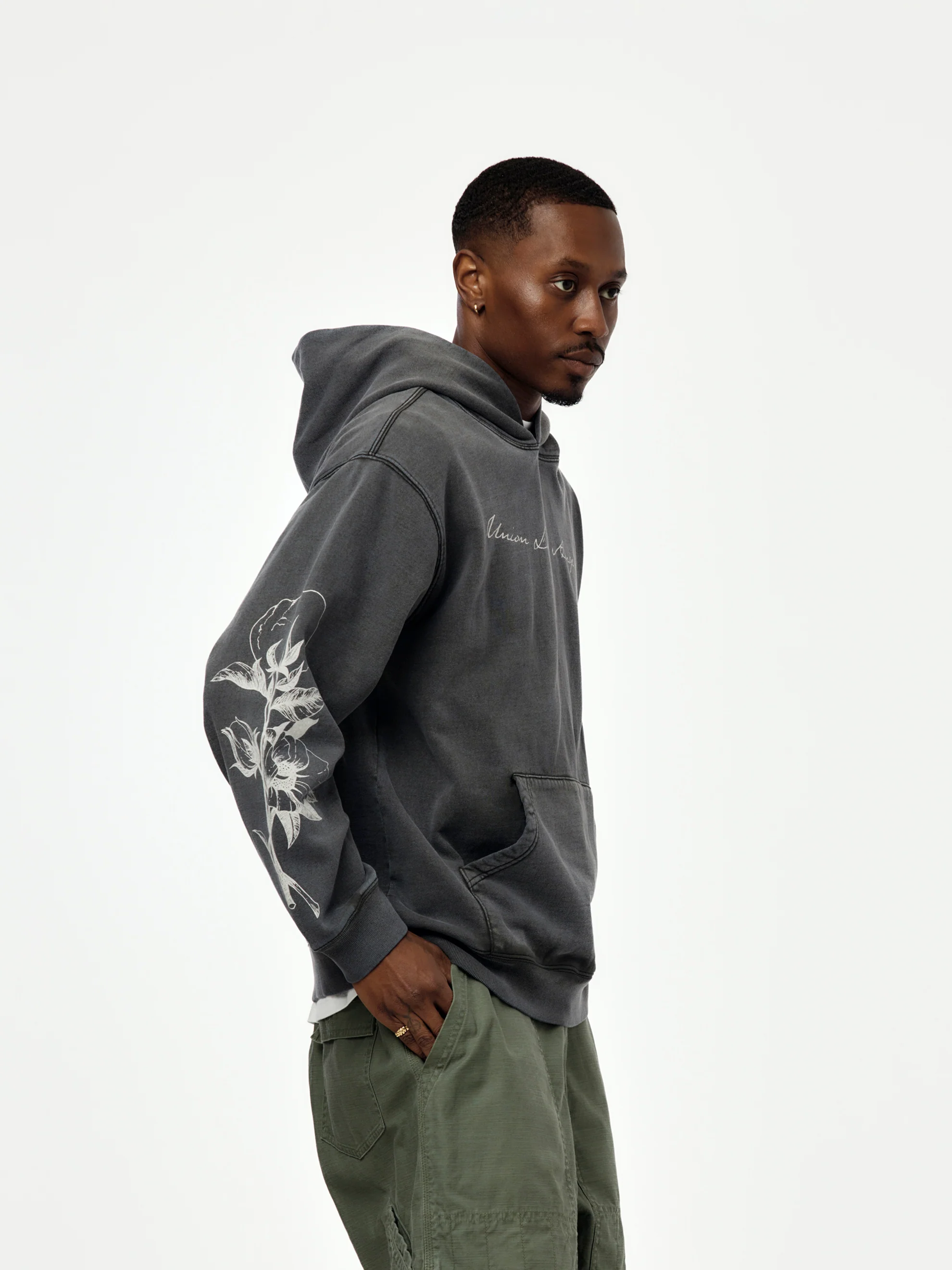 GOSSYPIUM HOOD (VINTAGE BLACK) - Image 3