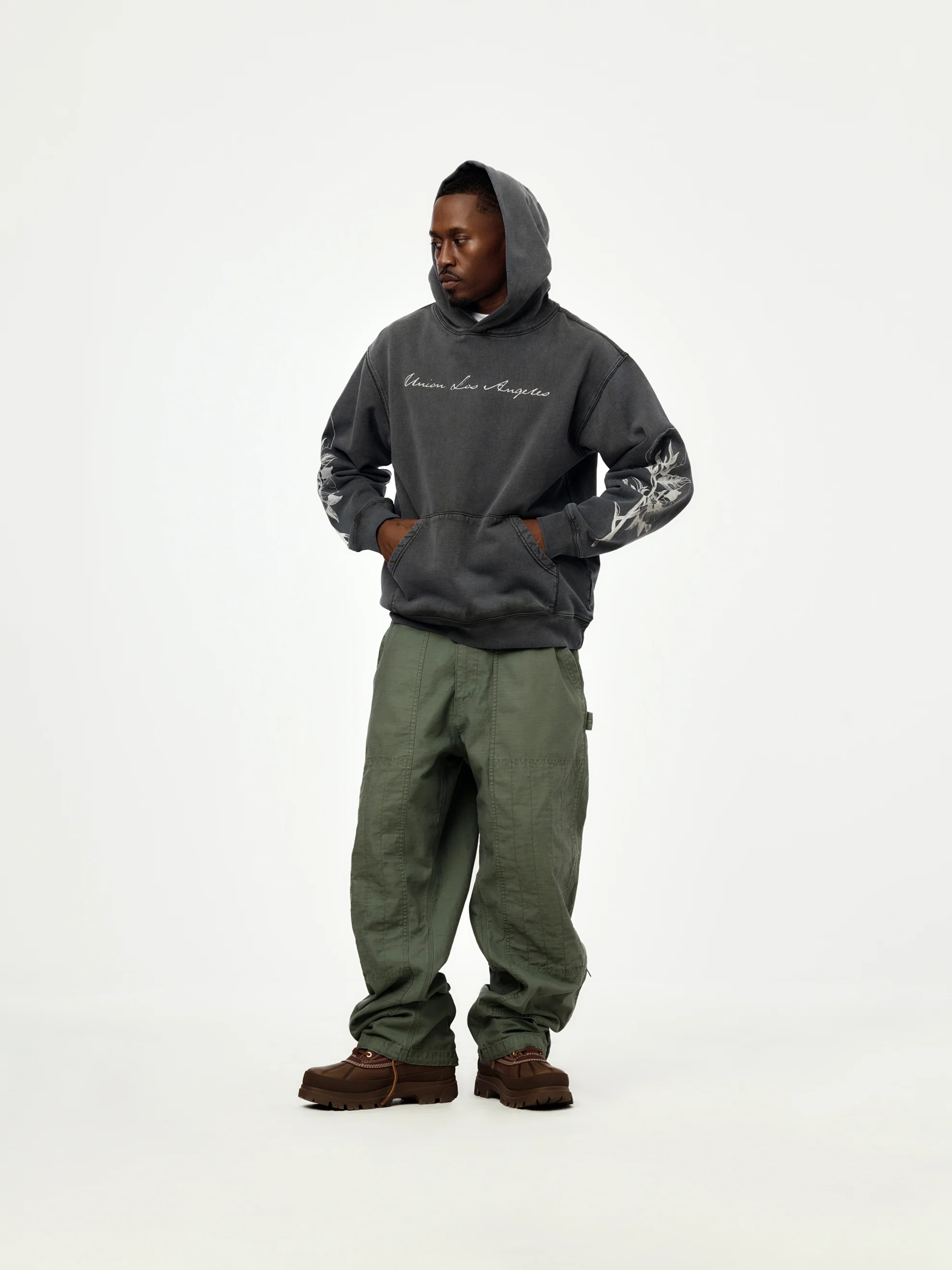 GOSSYPIUM HOOD (VINTAGE BLACK) - Image 4