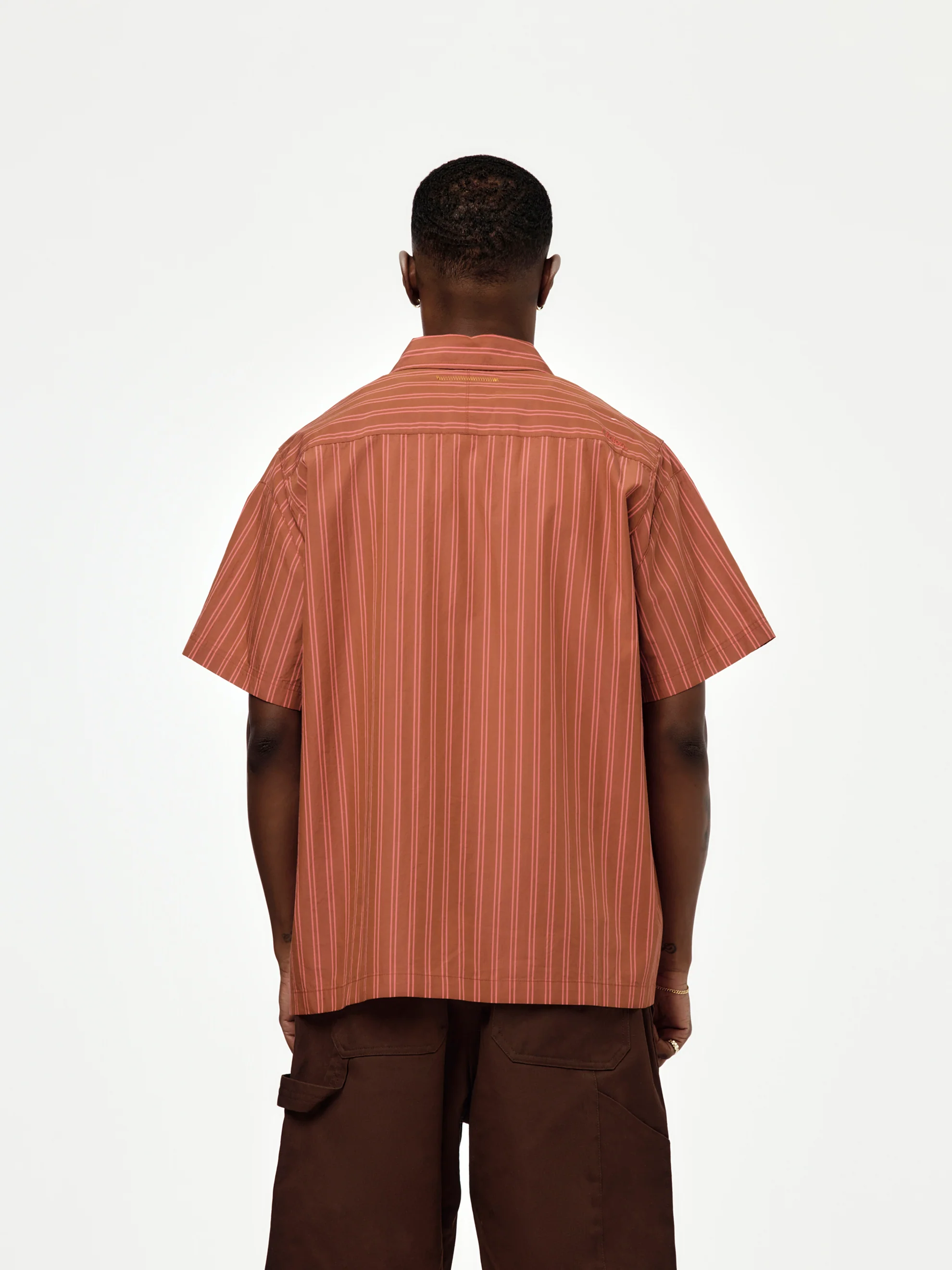 GRAMERCY SS SHIRT (DARK BROWN) - Image 3