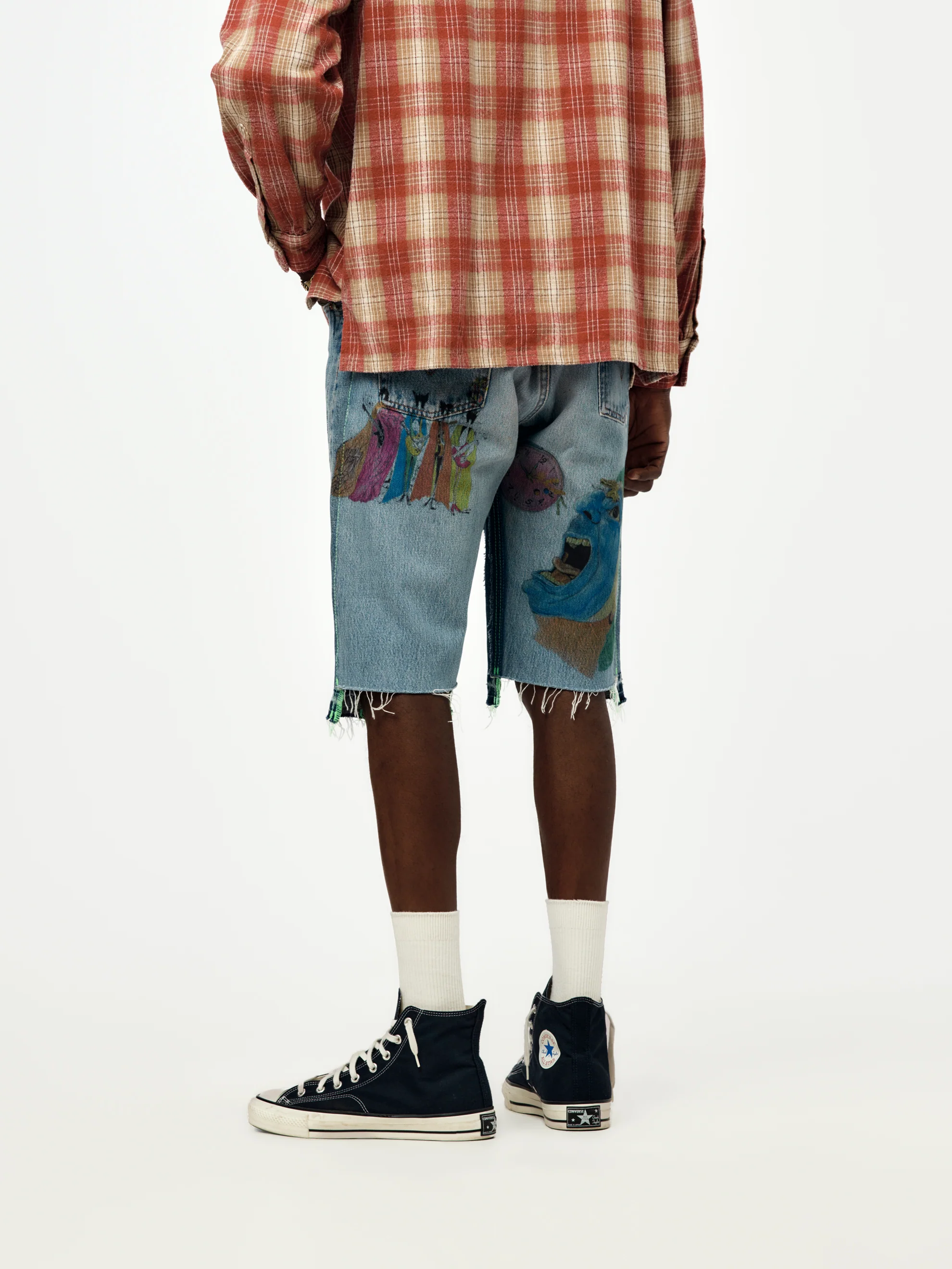 Harrison Triple-Wide Denim Short (Indigo/Assorted) - Image 3