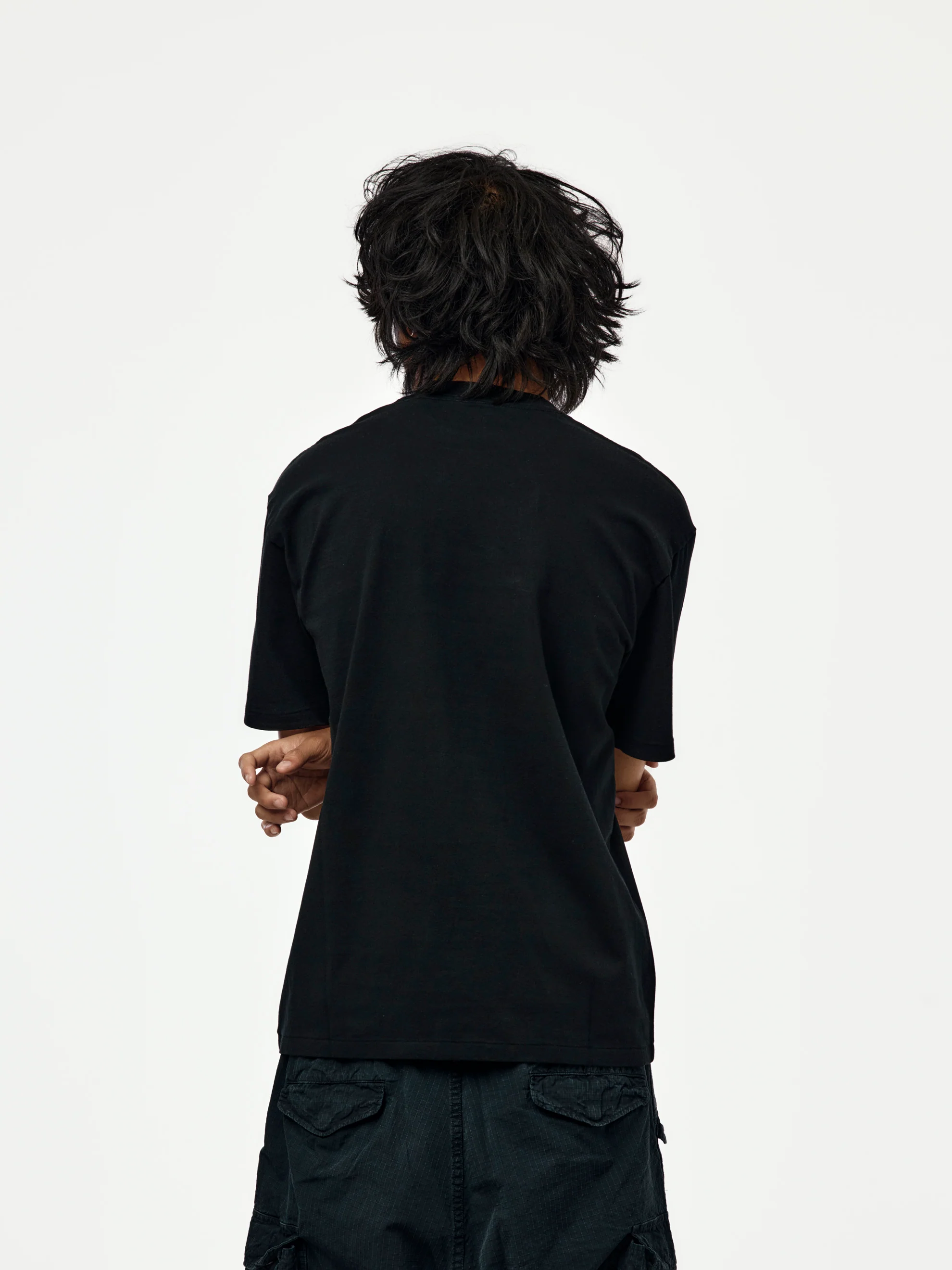 Heavy Weight T-Shirt (BLACK) (SIS) - Image 3