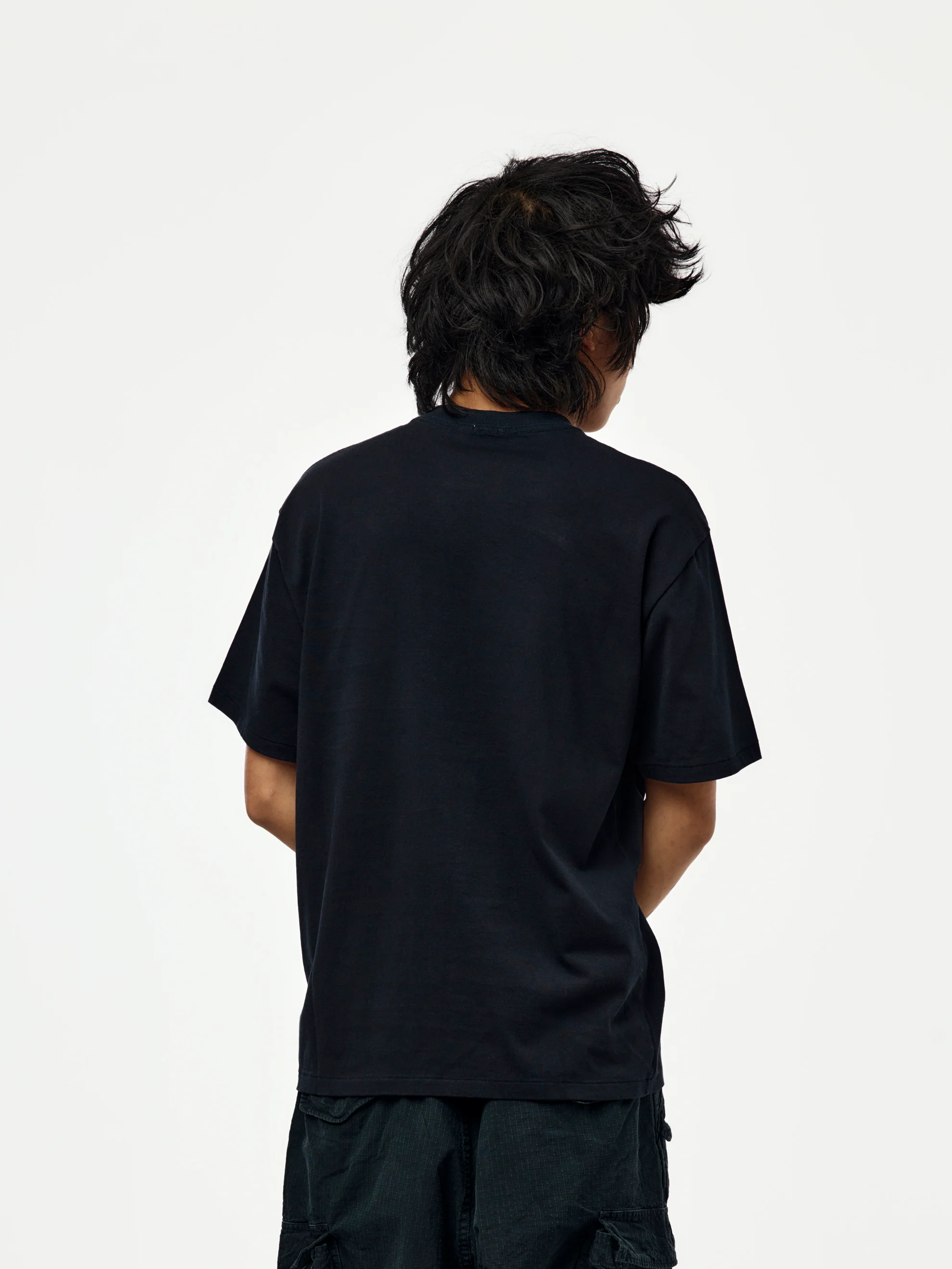 Heavy Weight T-Shirt (NAVY) (SIS) - Image 3