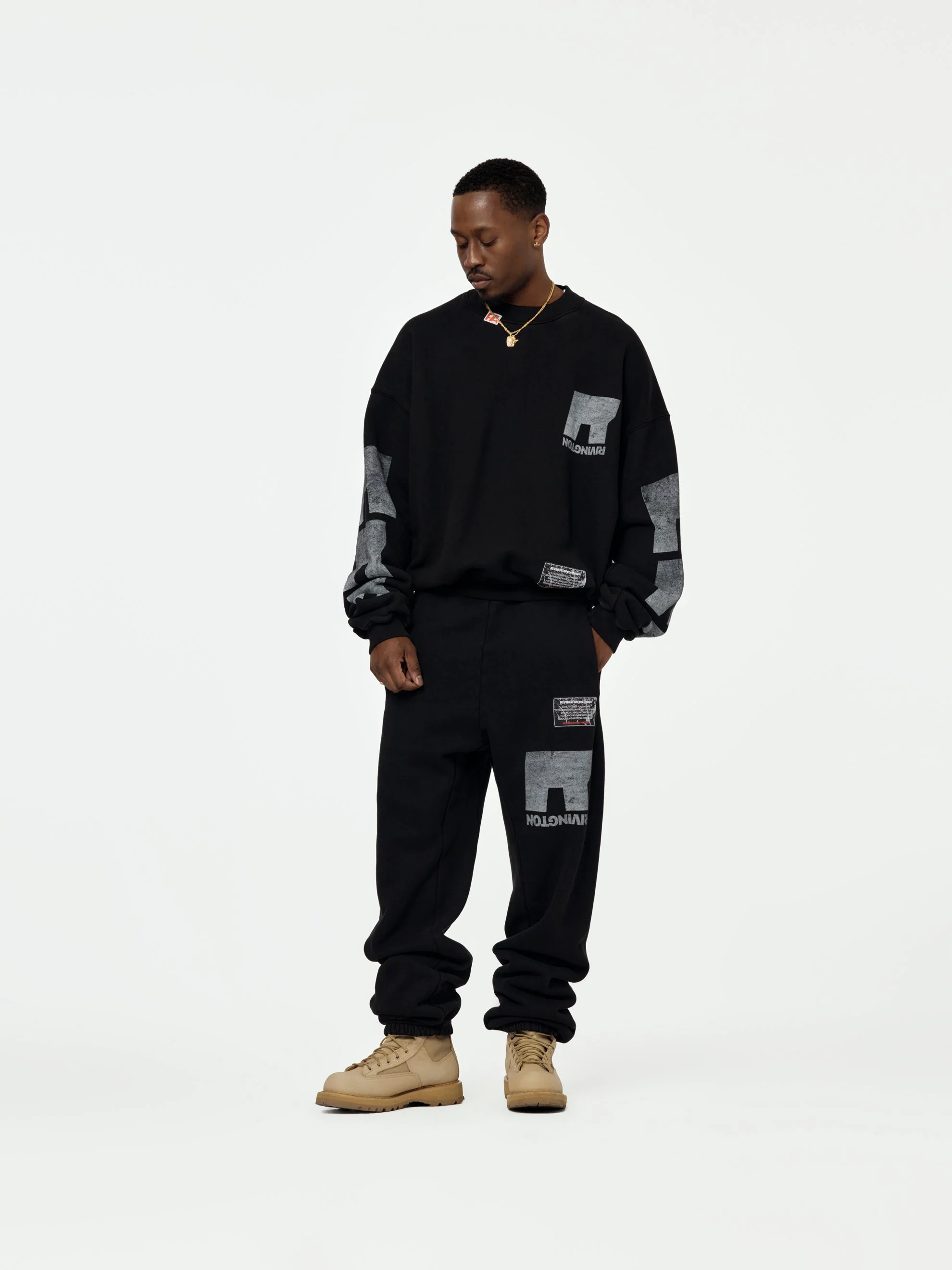 Heritage Crewneck (Black) - Image 4
