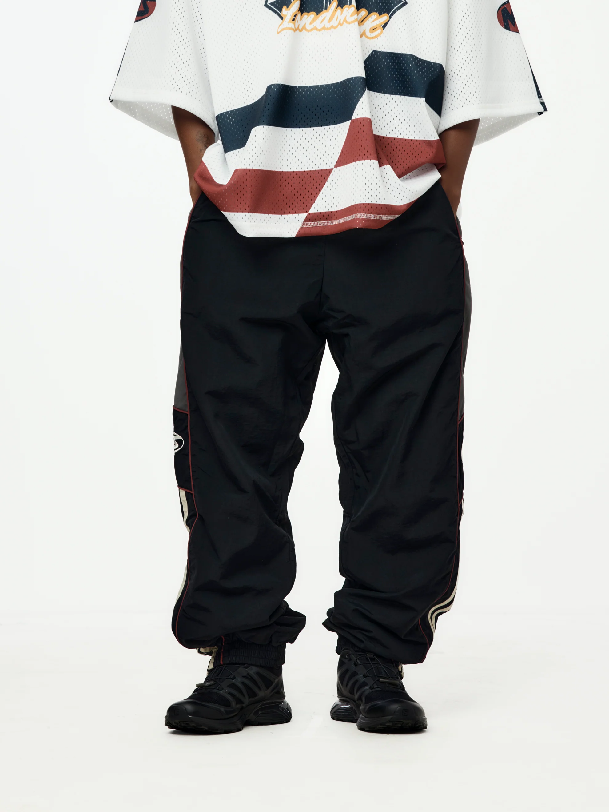Hockey Trackpant (Black And Grey)
