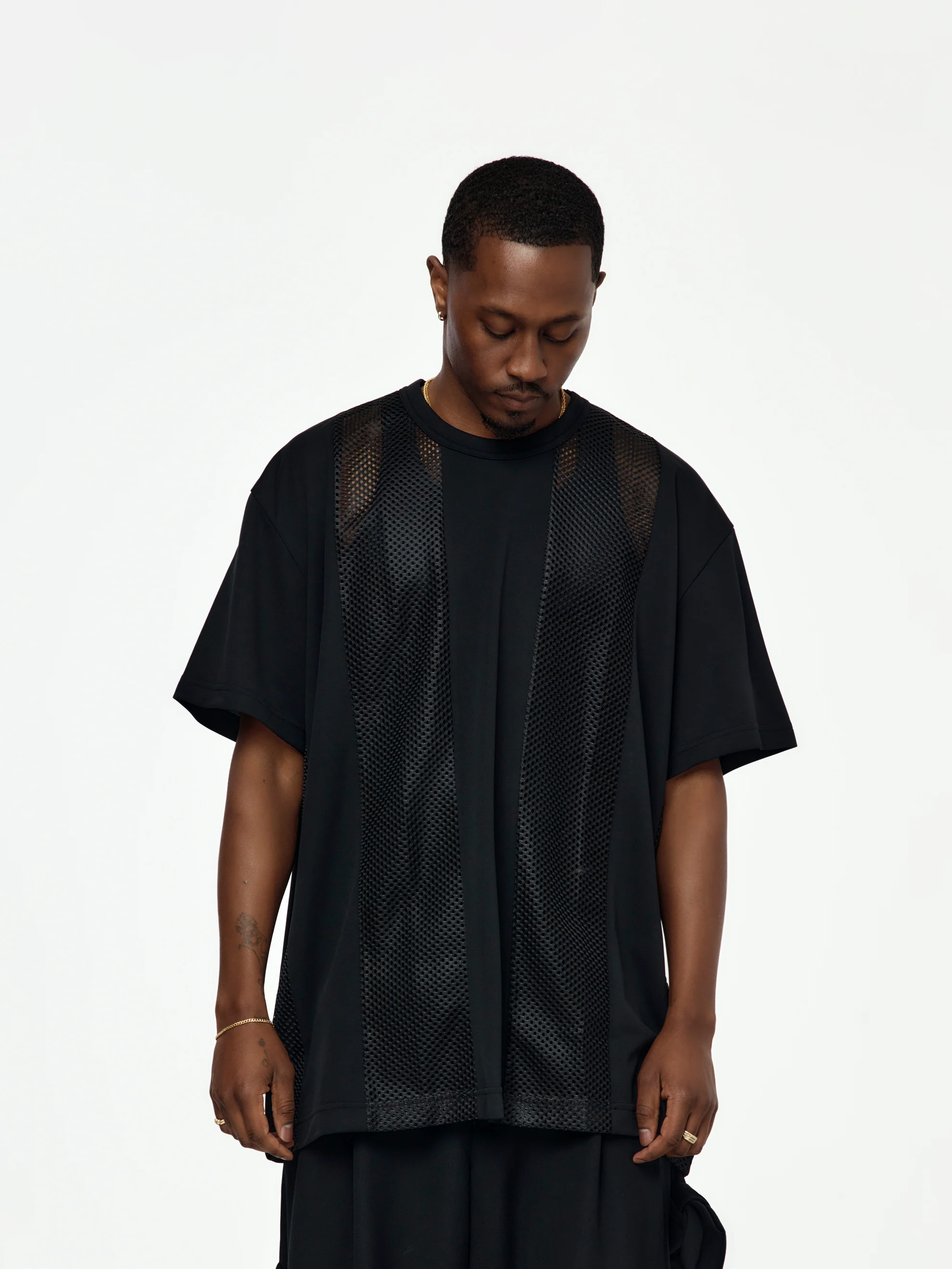 Homme Plus T-Shirt (Black / Black)