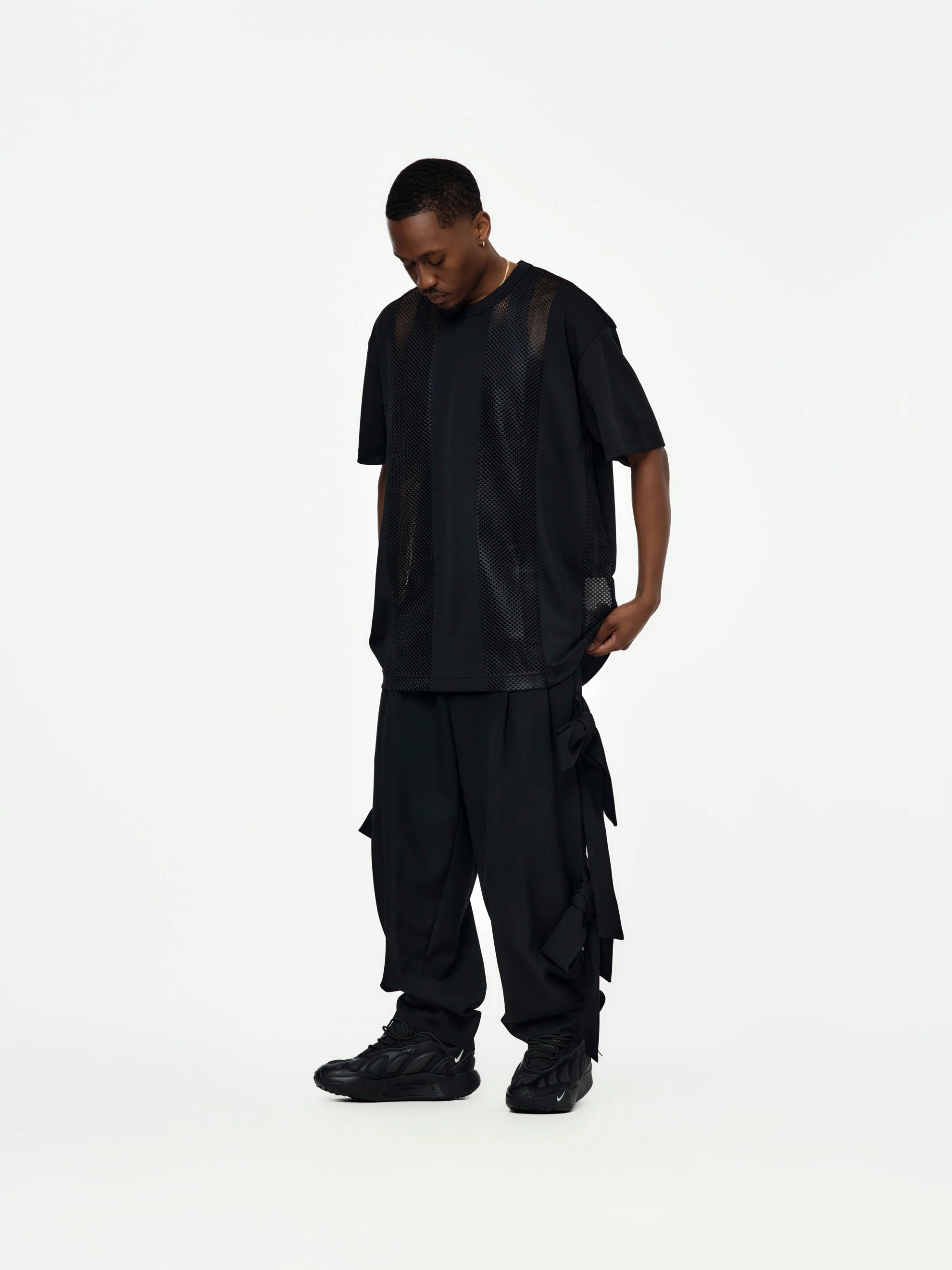 Homme Plus T-Shirt (Black / Black) - Image 3