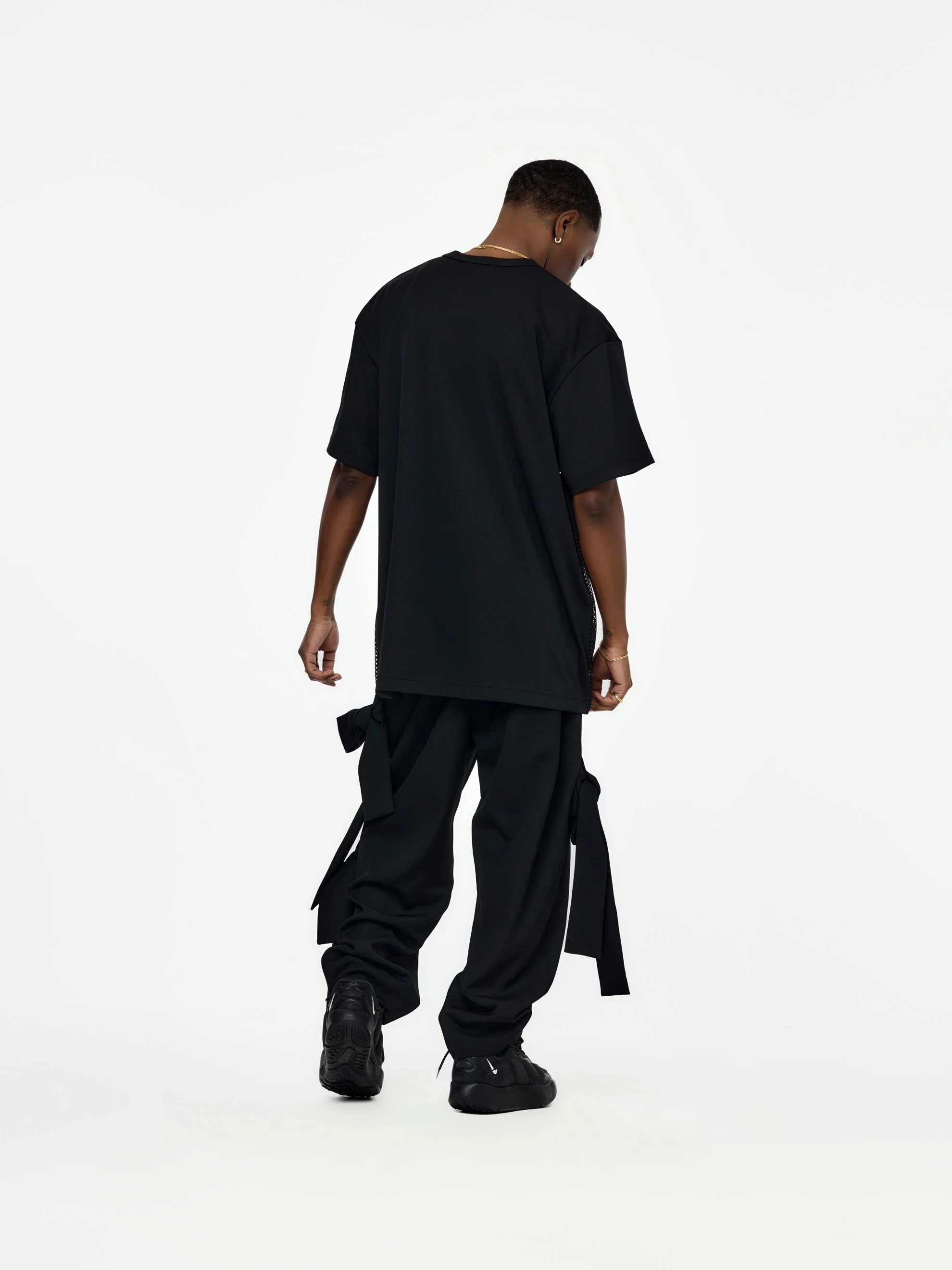 Homme Plus T-Shirt (Black / Black) - Image 4